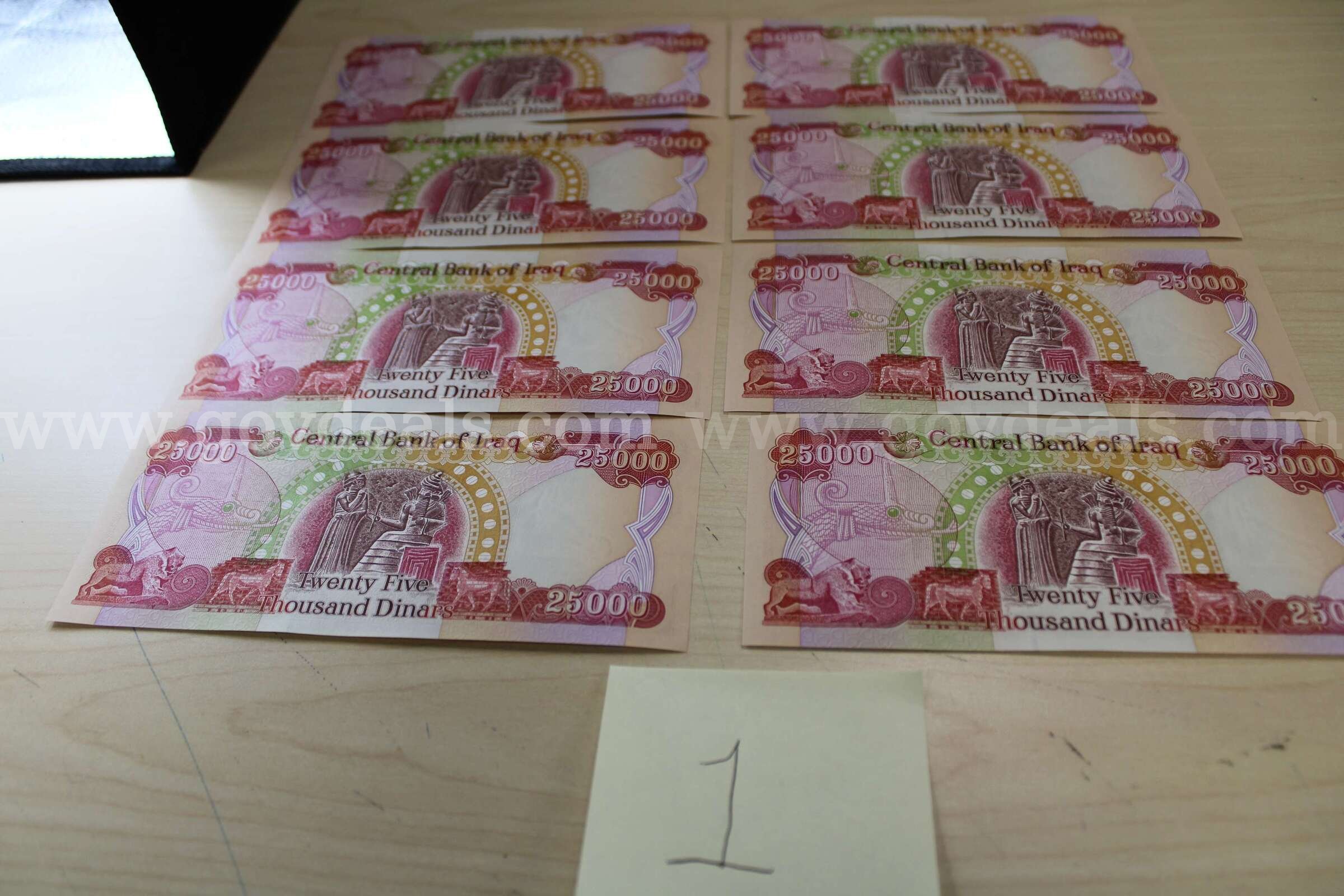 Foreign Bills (55)   Government Surplus Auction - Photo #2