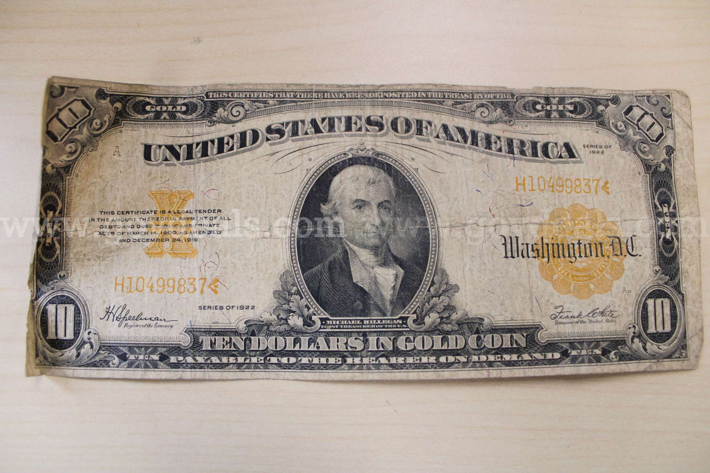 $10 BILL (1); $2 BILL (42)   Government Surplus Auction - Photo #2