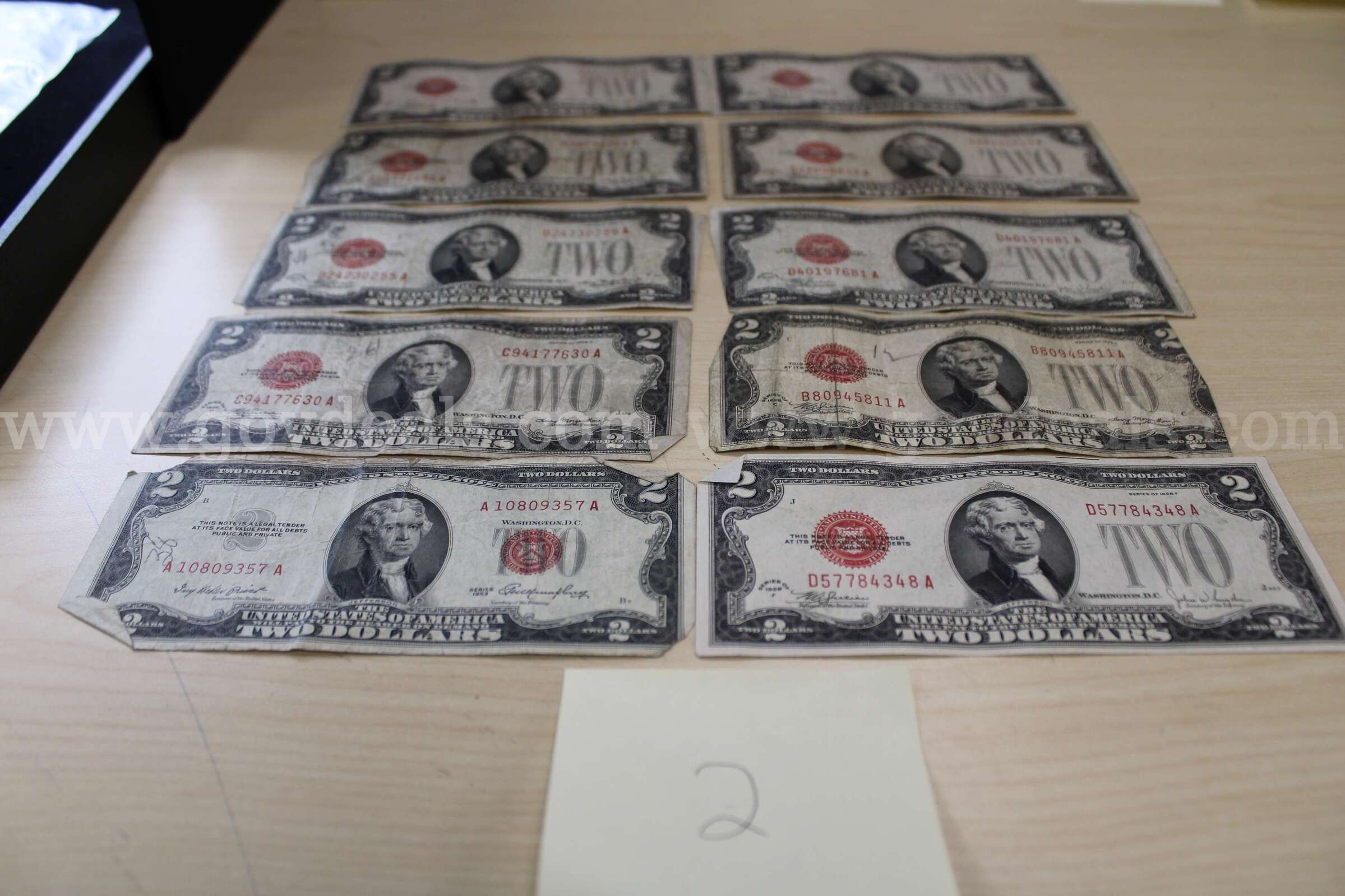 FOREIGN COIN (1); $1 COIN (9); HALF $ (2); QUARTER (17); DIMES (154); NICKELS (7  154 Government Surplus Auction - Photo #4