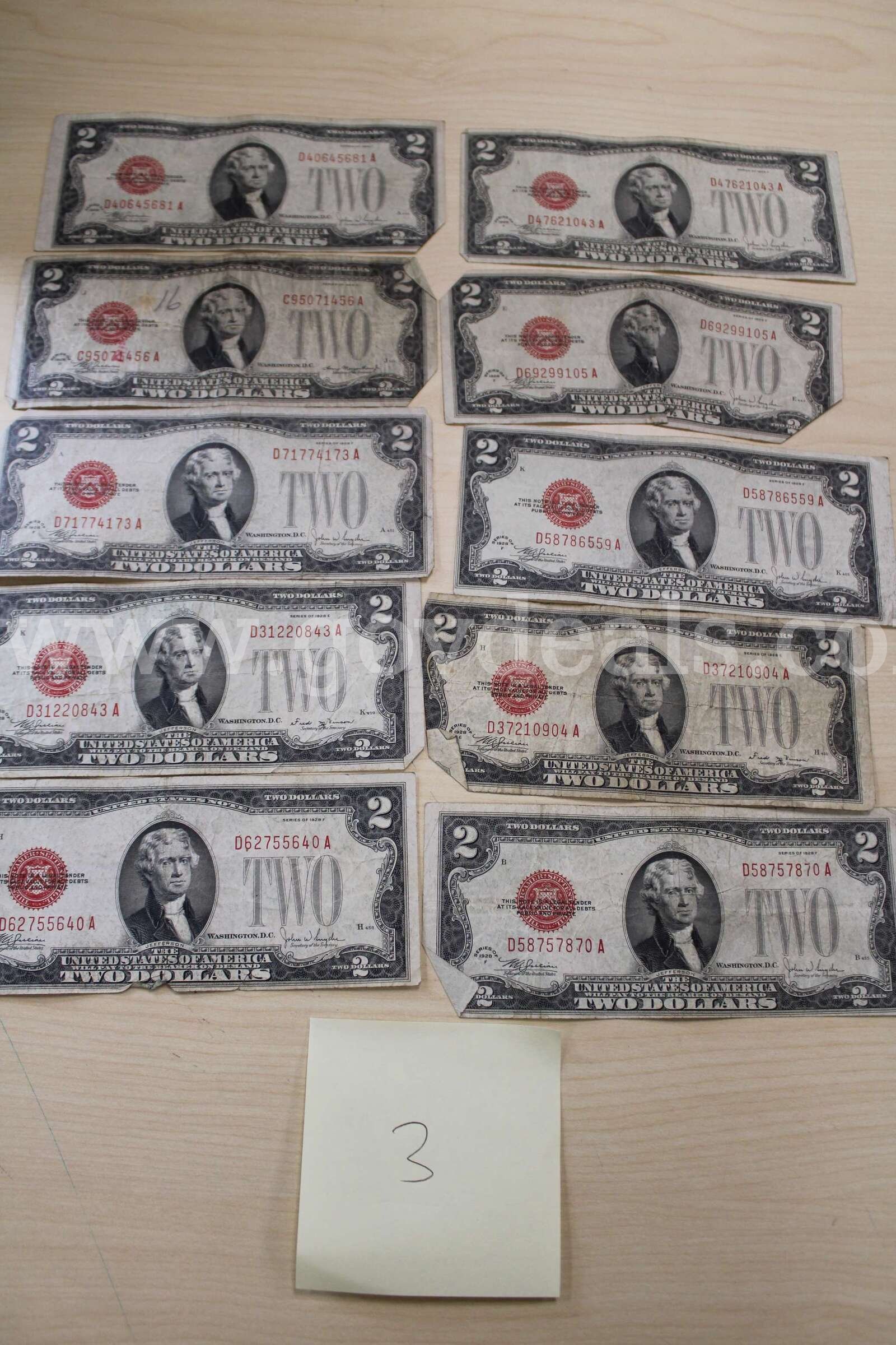 FOREIGN COIN (1); $1 COIN (9); HALF $ (2); QUARTER (17); DIMES (154); NICKELS (7  154 Government Surplus Auction - Photo #5