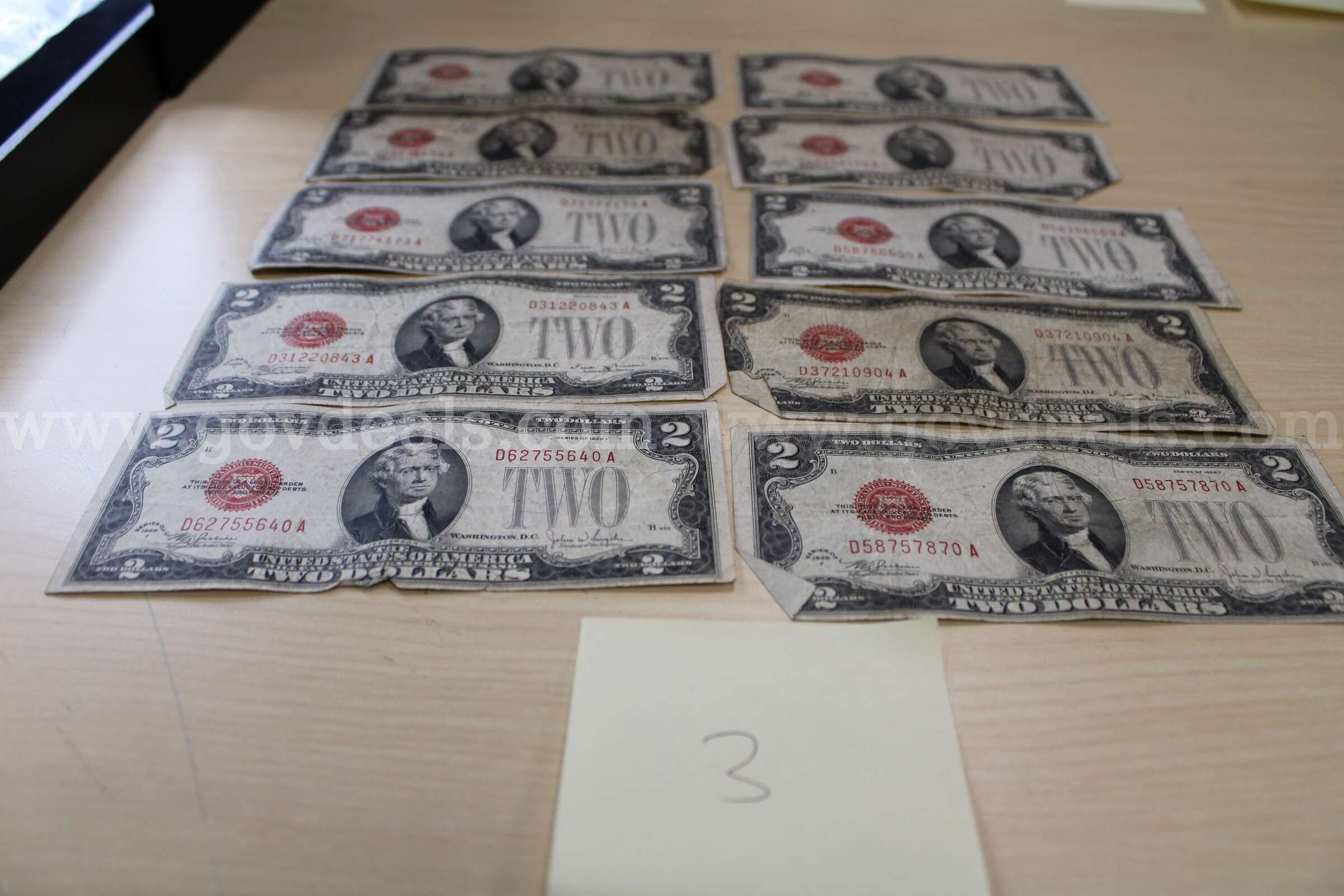 FOREIGN COIN (1); $1 COIN (9); HALF $ (2); QUARTER (17); DIMES (154); NICKELS (7  154 Government Surplus Auction - Photo #6