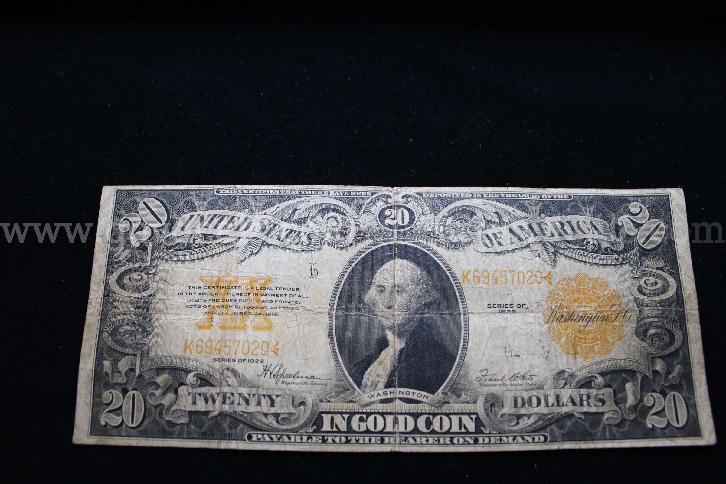 $20 BILL (1)   Government Surplus Auction - Primary Photo