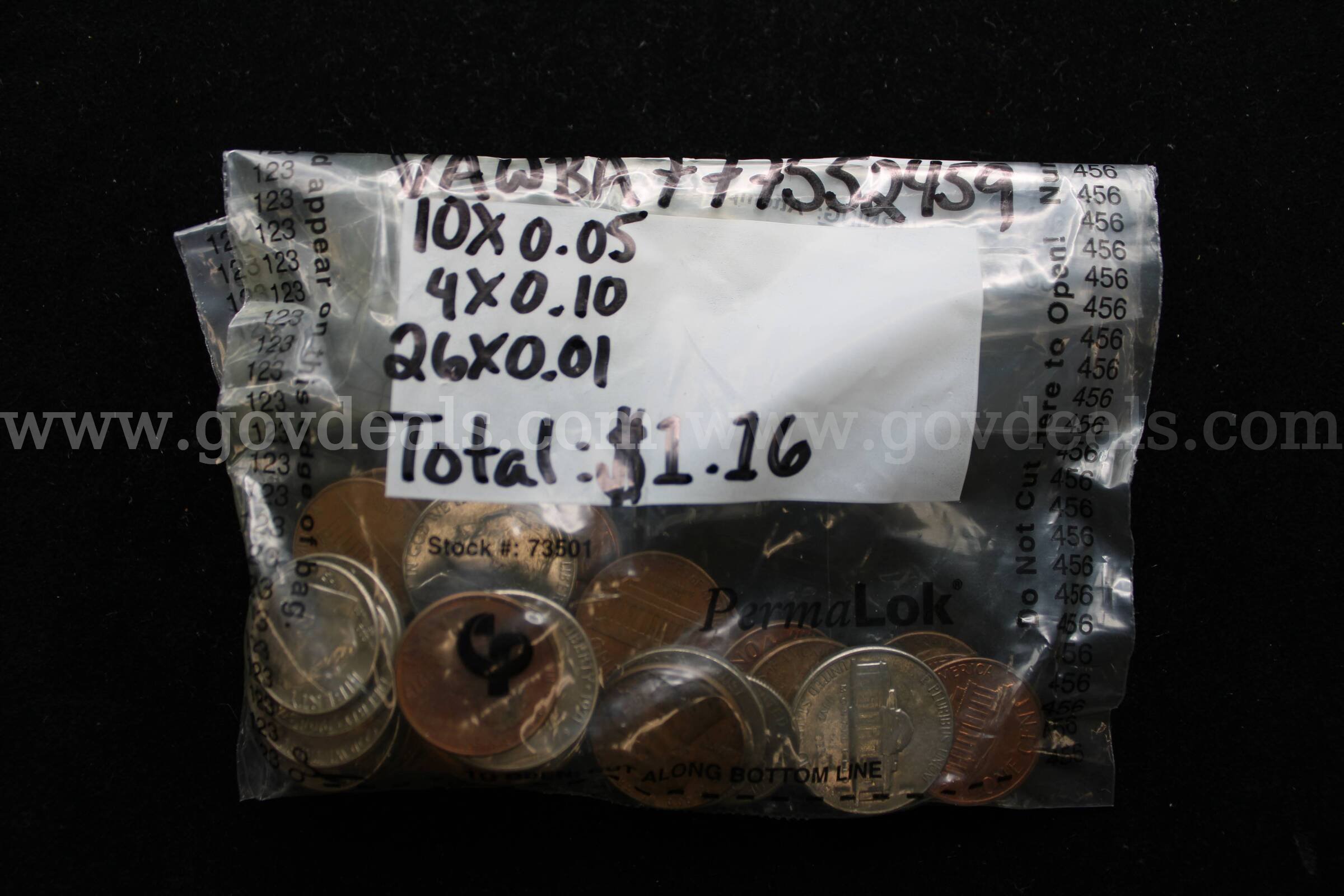 Proof Set (12)   $1.00 coins (3)  Mints Set (1)  Foreign Coins (44)  Foreign Bil   Government Surplus Auction - Photo #3