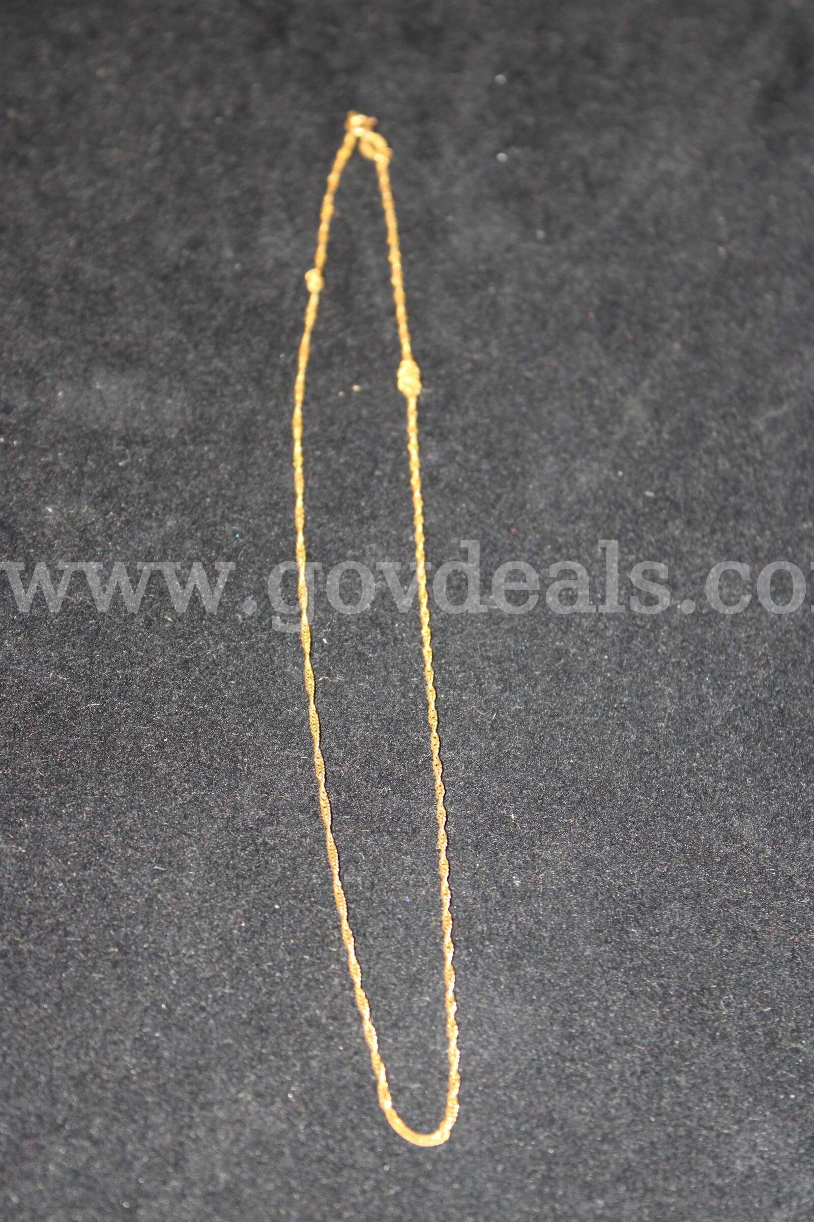 1 Necklace   Government Surplus Auction - Primary Photo