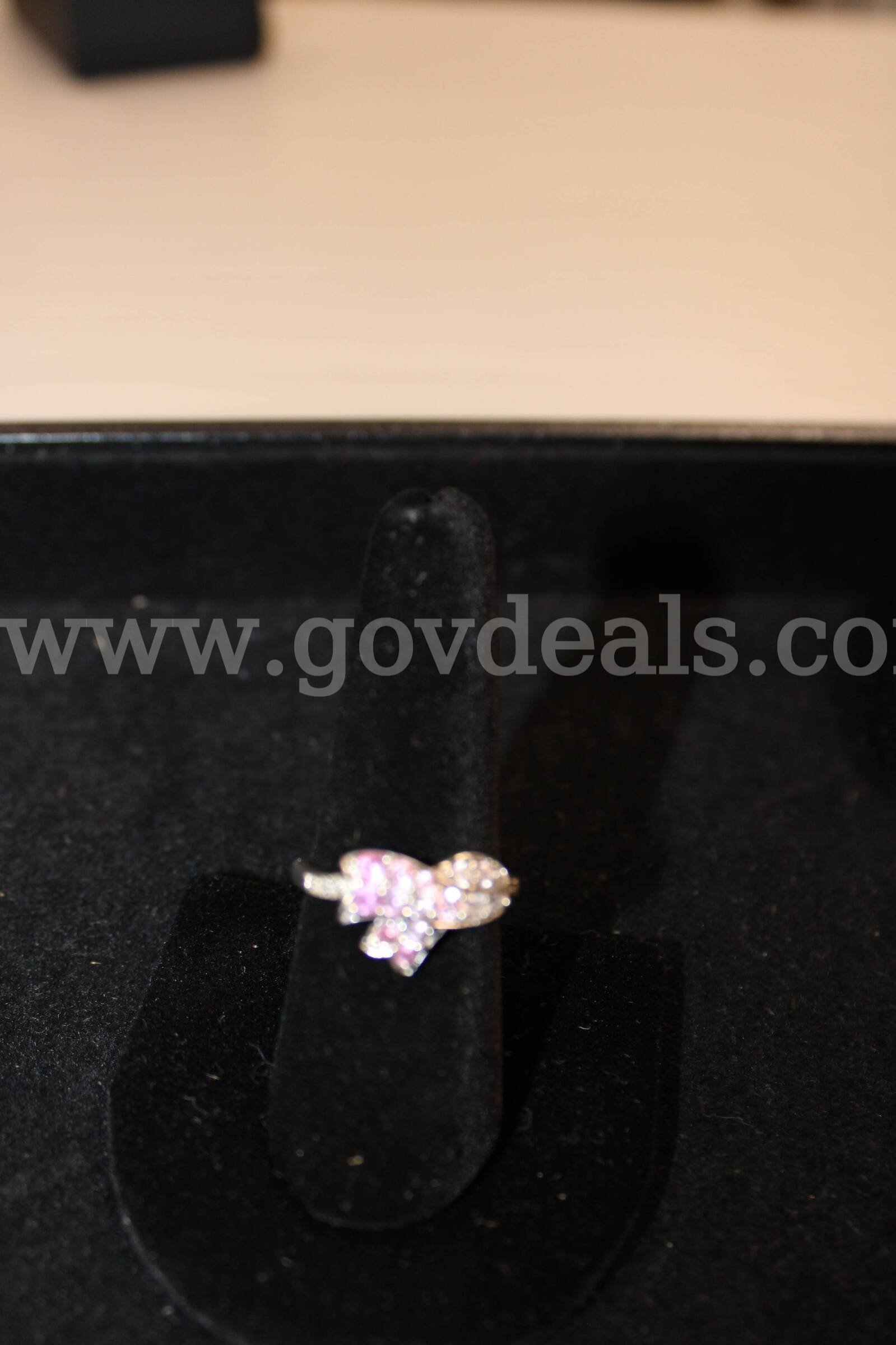 Necklace (1)  Charm (1) Ring (2) Pouch (1)   Government Surplus Auction - Photo #3