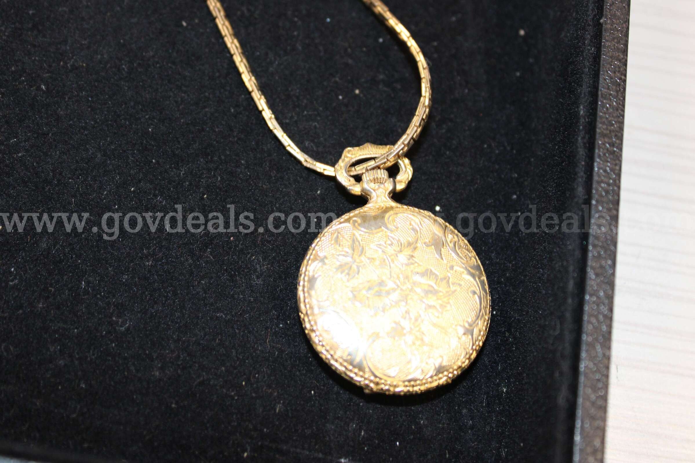 Rings (3)  Pocket Watch with Chain (1)   Government Surplus Auction - Photo #3