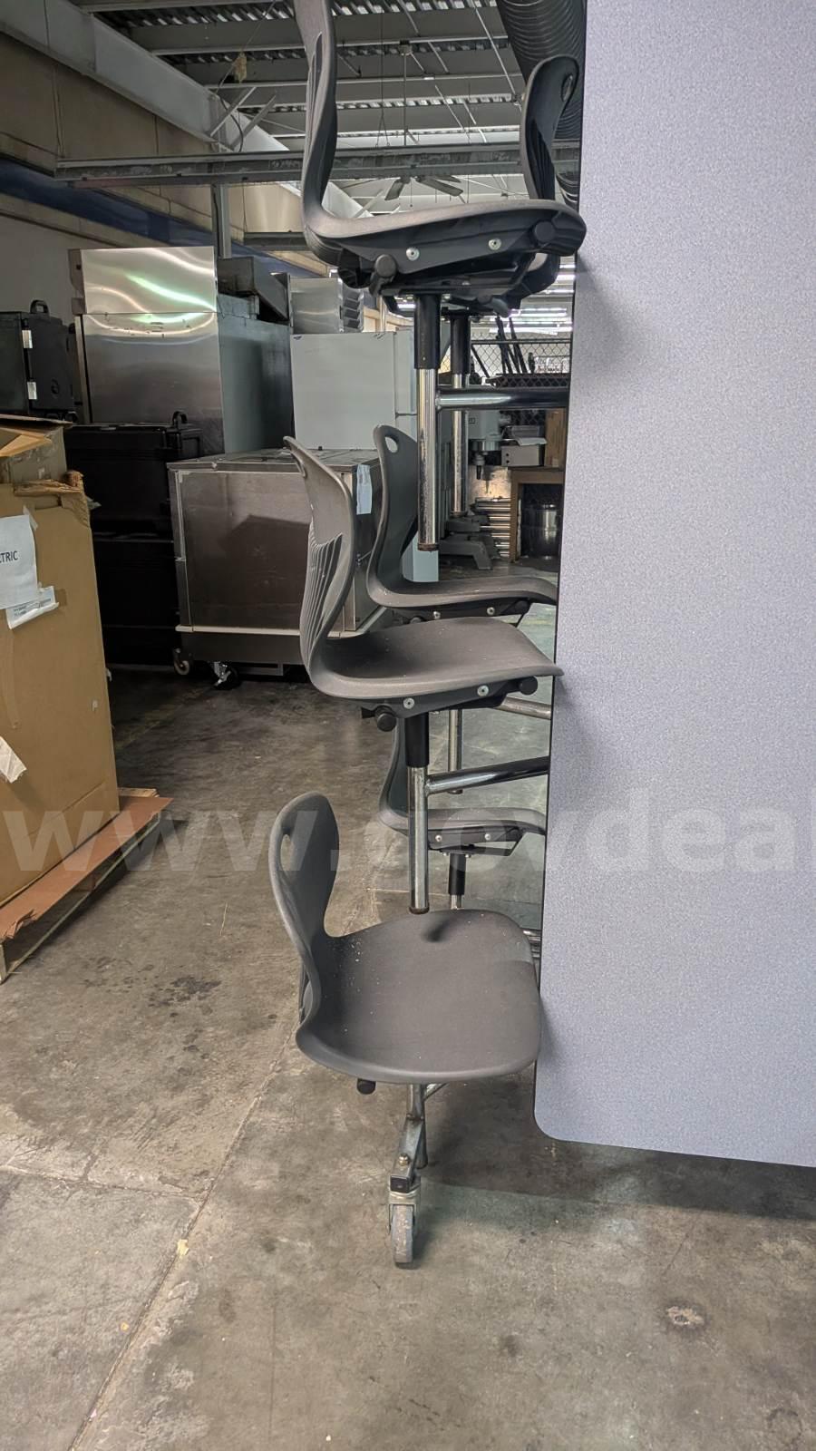 Cafeteria Table with Attached Seating Qty. 4   Government Surplus Auction - Photo #2