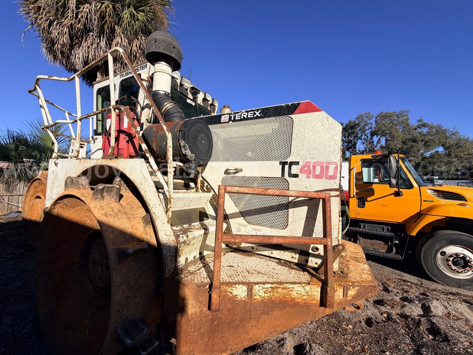 Terex TC400 Compactor Terex TC400 Compactor TC400 Government Surplus Auction - Photo #4