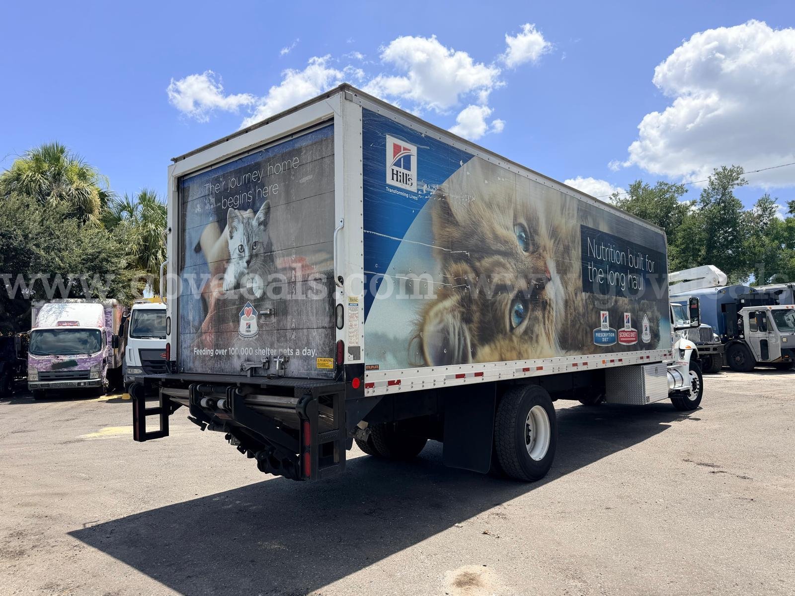 2020 International MV607 S/A Box Truck International MV607 Government Surplus Auction - Photo #2