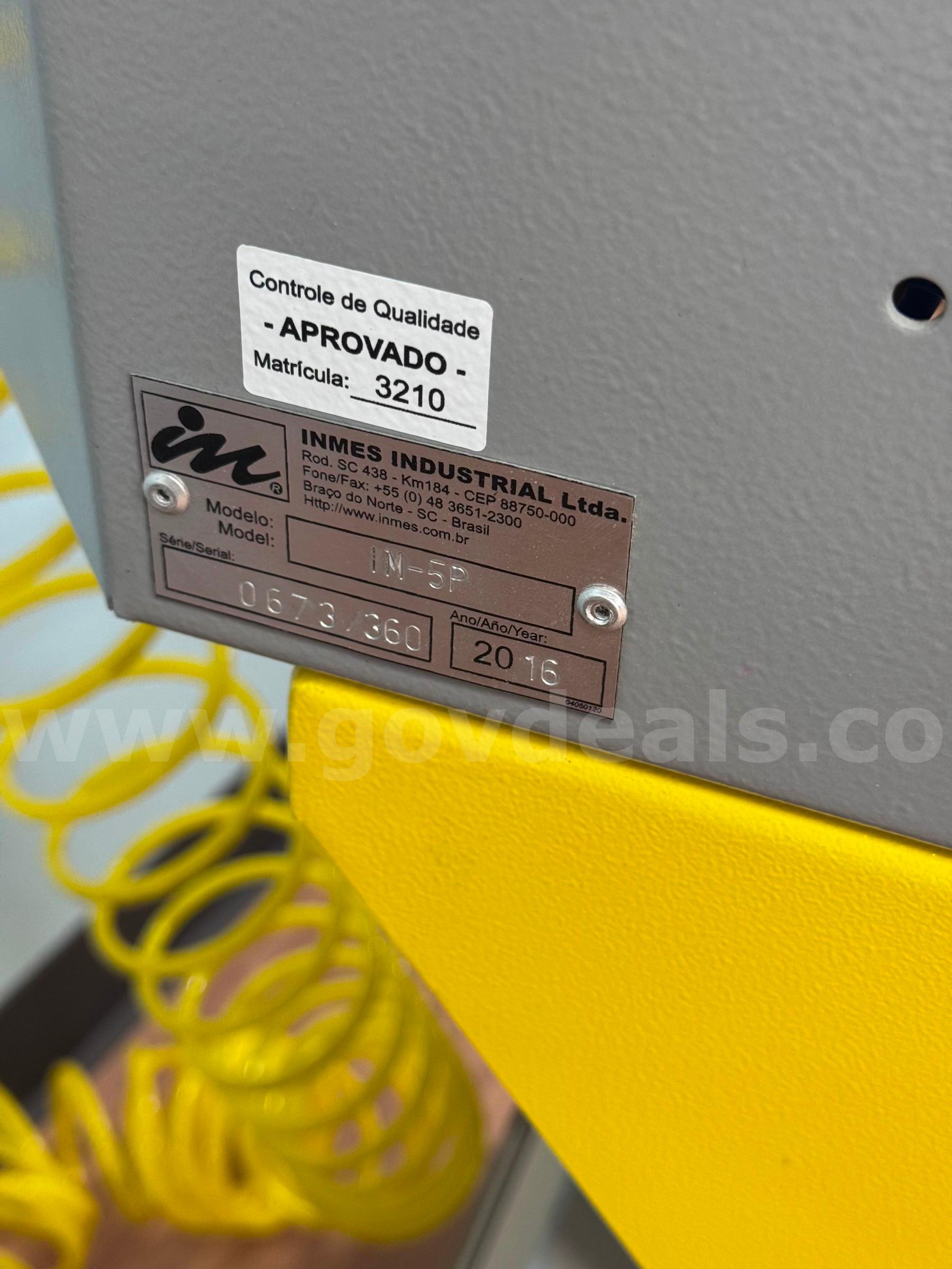 Inmes IM-5P Underpinner/Joiner   Government Surplus Auction - Photo #4