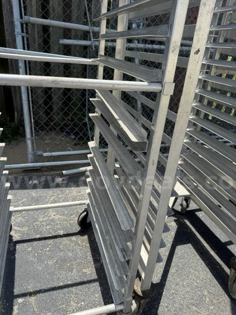 Aluminum Food Tray Racks   Government Surplus Auction - Photo #3