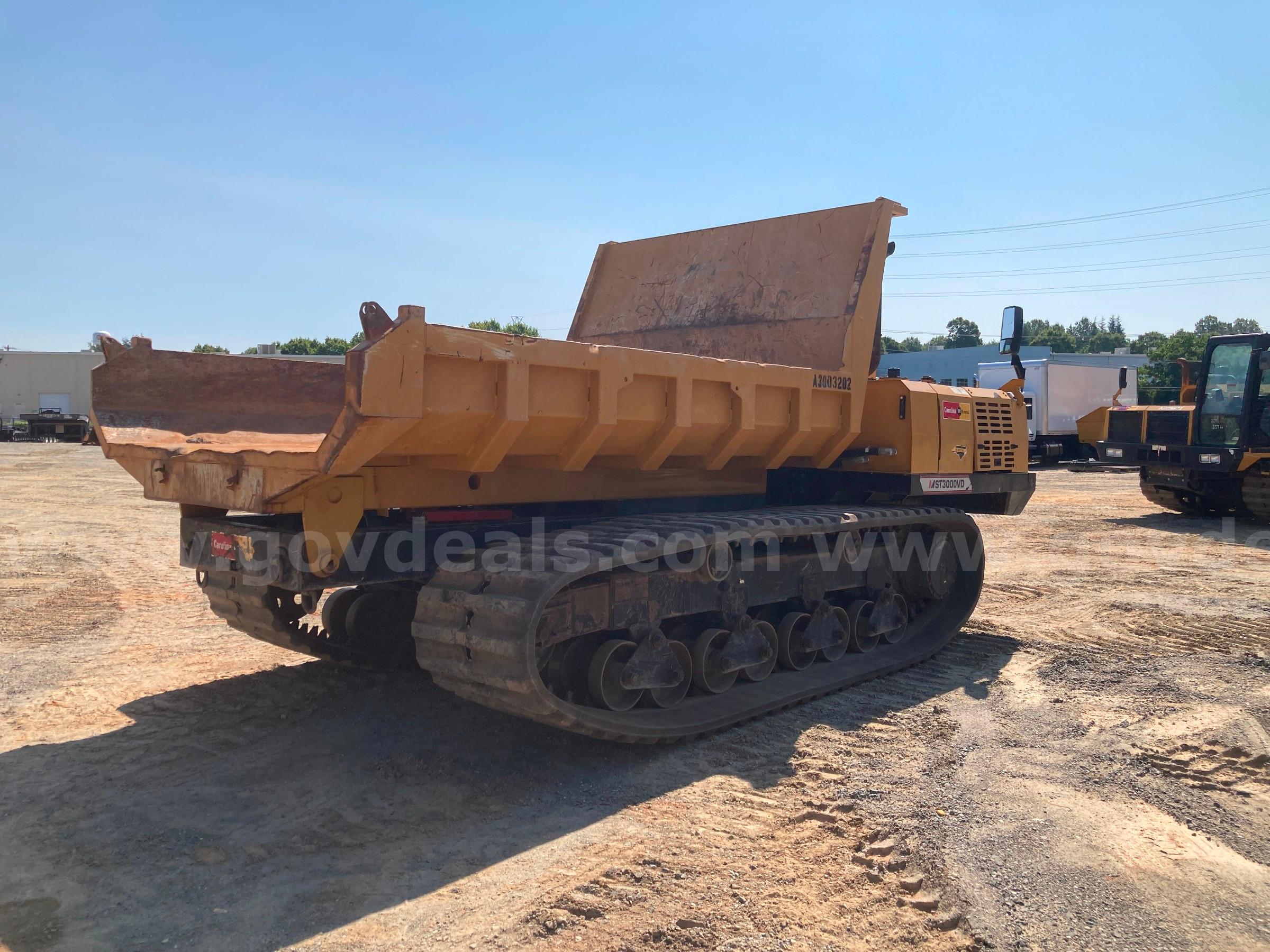 2019 Morooka MST3000VD Crawler Mounted Rear Dump Morooka MST3000VD Government Surplus Auction - Photo #3