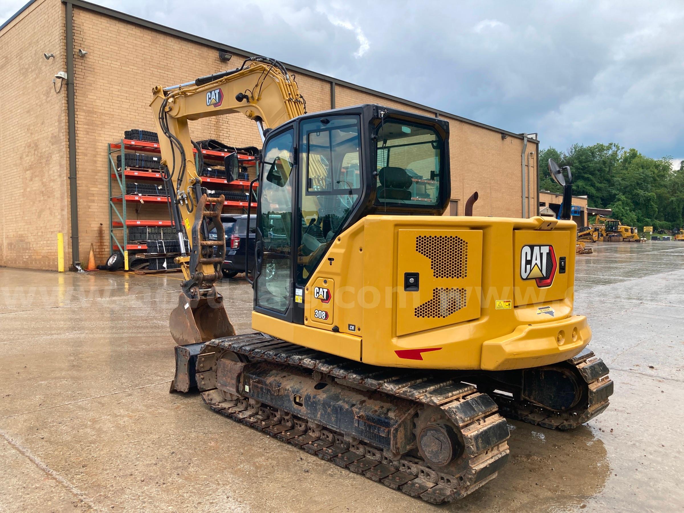 2022 Caterpillar 308 CR Hydraulic Excavator Caterpillar 308 Government Surplus Auction - Photo #4