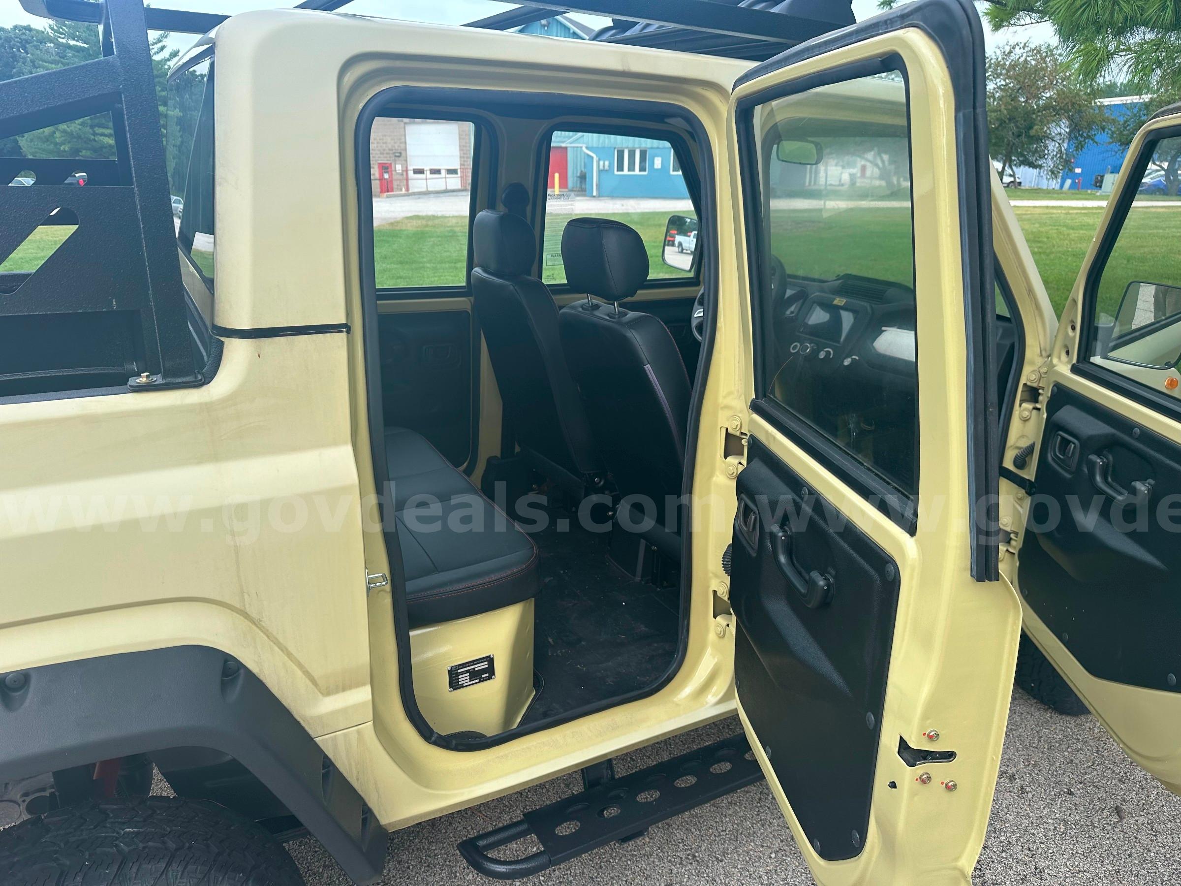 GREEN KAIYUN/PICKMAN 4XR 4X4 4-DOOR EV VEHICLE HEBEI KAIYUN MOTOR CO. LT KK1121S10 Government Surplus Auction - Photo #3