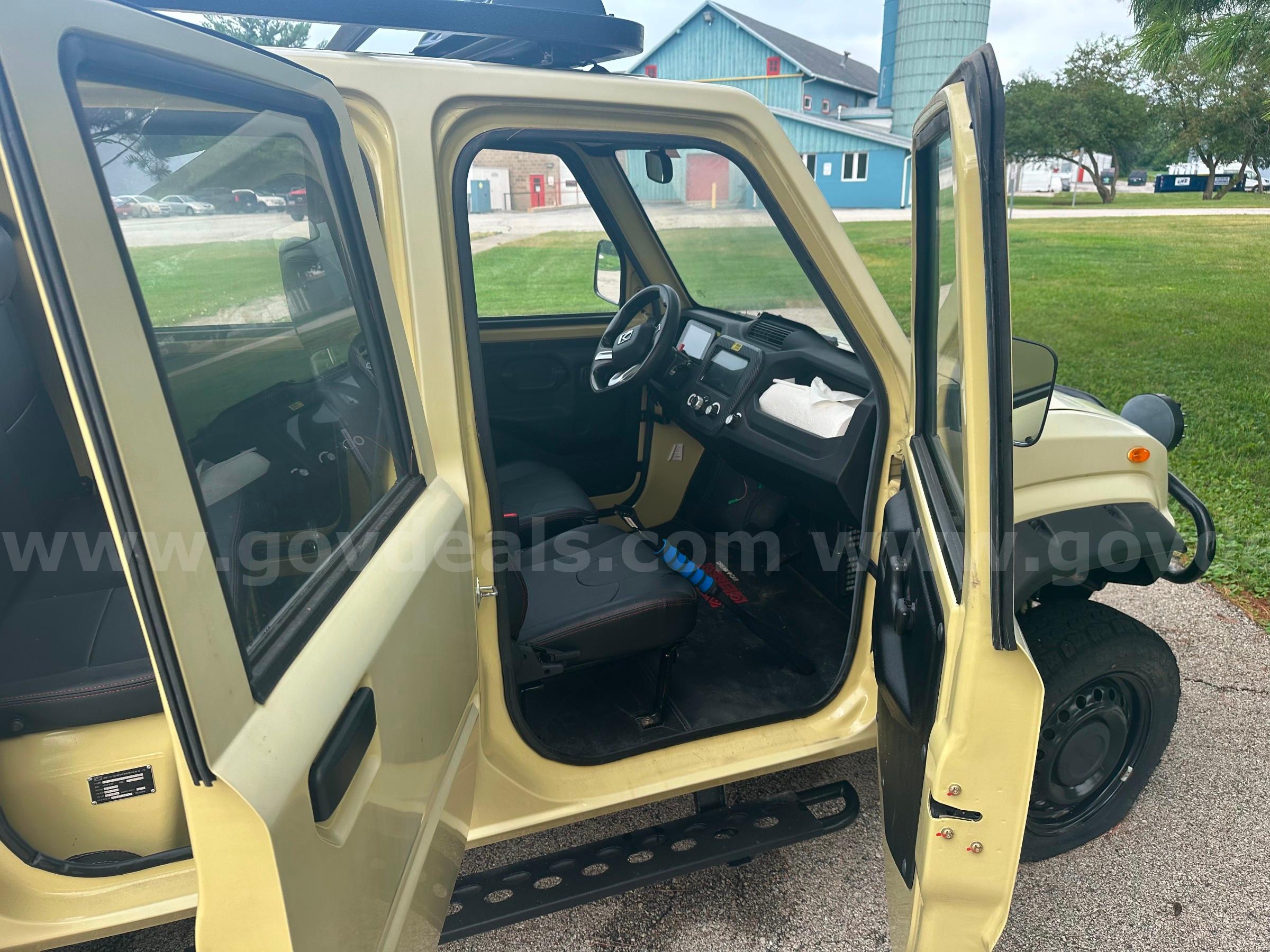 GREEN KAIYUN/PICKMAN 4XR 4X4 4-DOOR EV VEHICLE HEBEI KAIYUN MOTOR CO. LT KK1121S10 Government Surplus Auction - Photo #4