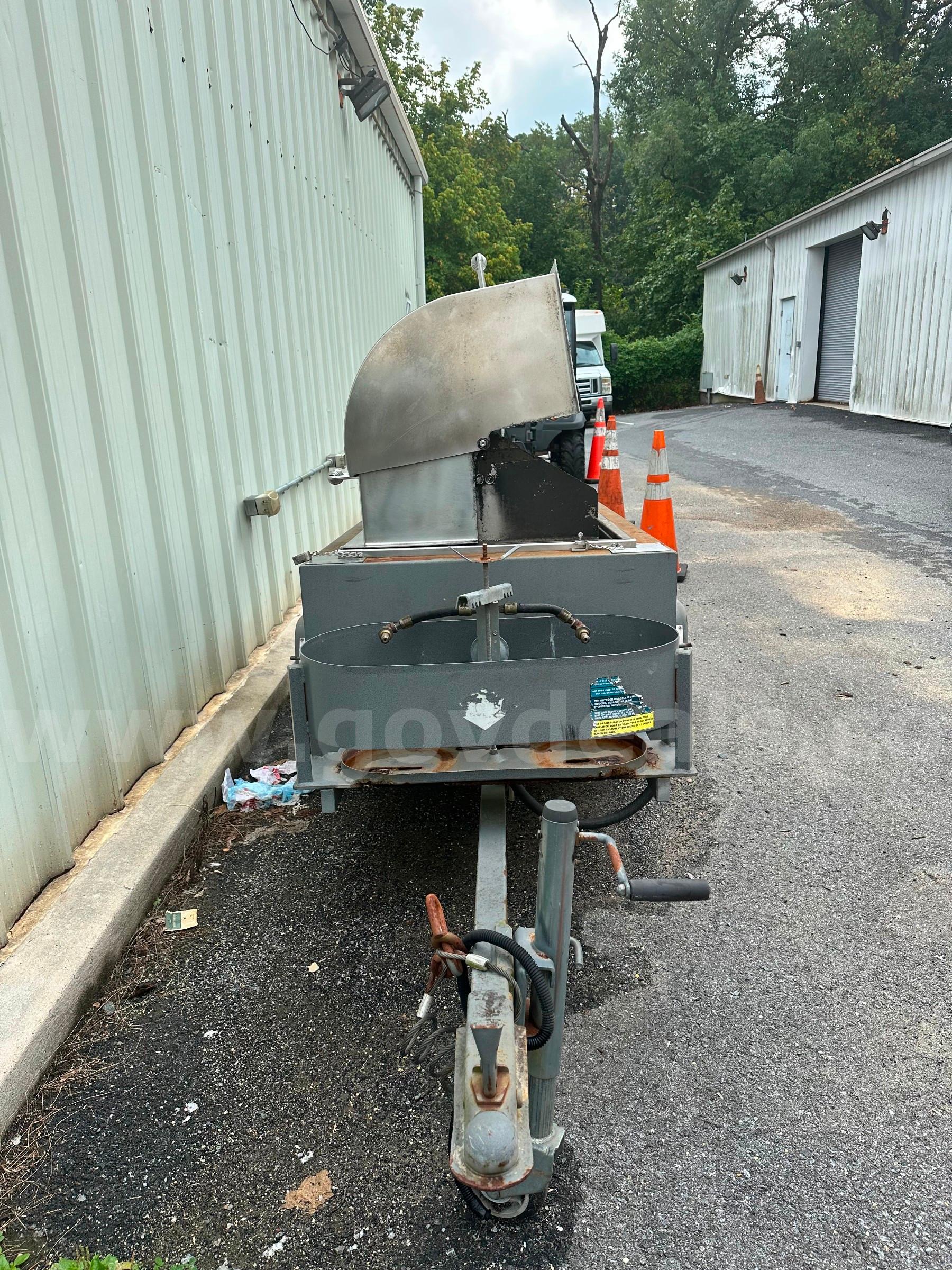 Lot of 3 Trailer Mounted Portal - Grills Blue Ridge  & Belson  Government Surplus Auction - Photo #2