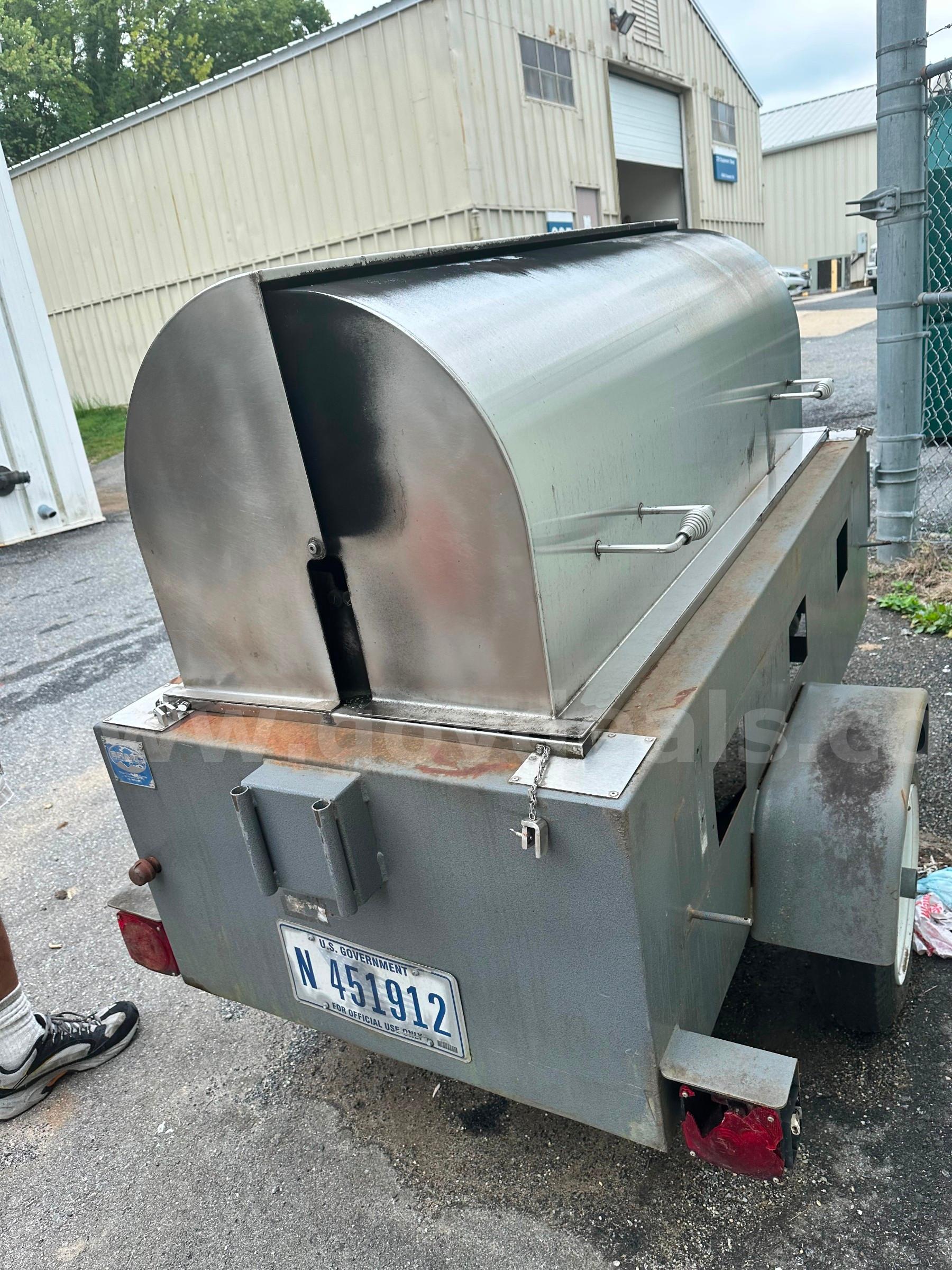 Lot of 3 Trailer Mounted Portal - Grills Blue Ridge  & Belson  Government Surplus Auction - Photo #5