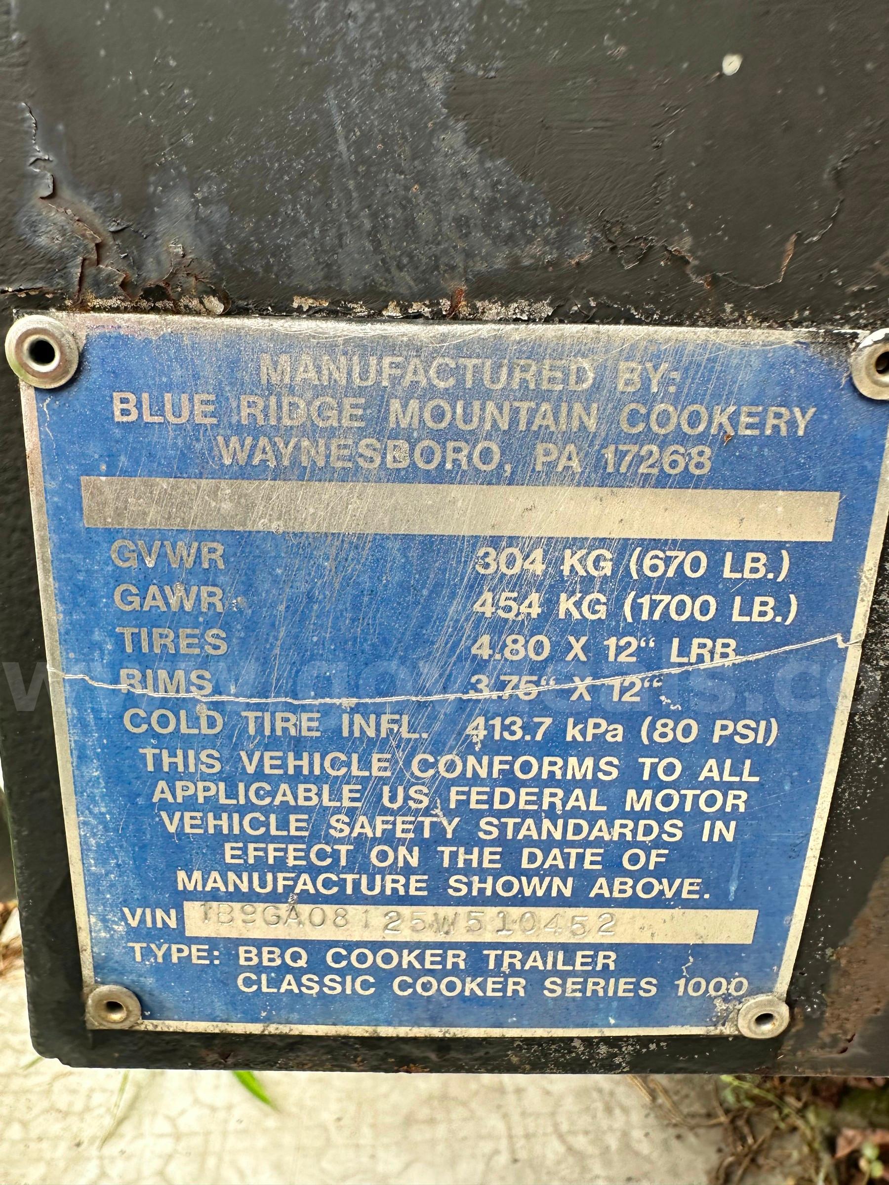 Lot of 3 Trailer Mounted Portal - Grills Blue Ridge  & Belson  Government Surplus Auction - Photo #6