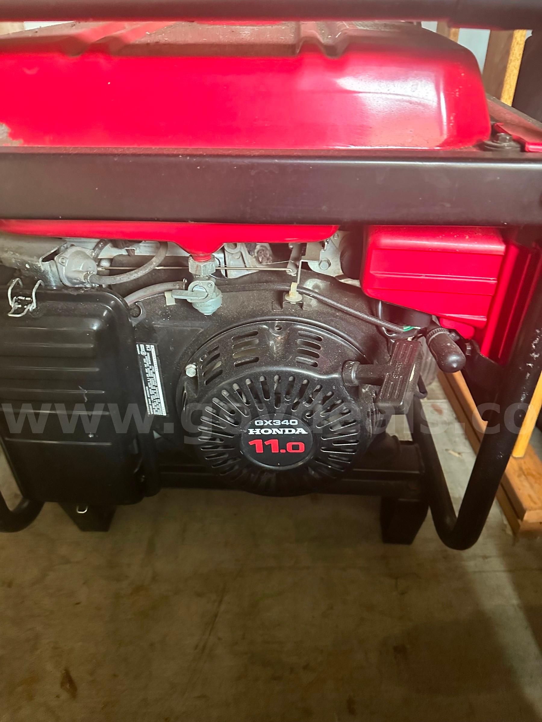 Honda EB5000X Portable industrial Generator Honda EB5000X Government Surplus Auction - Photo #3