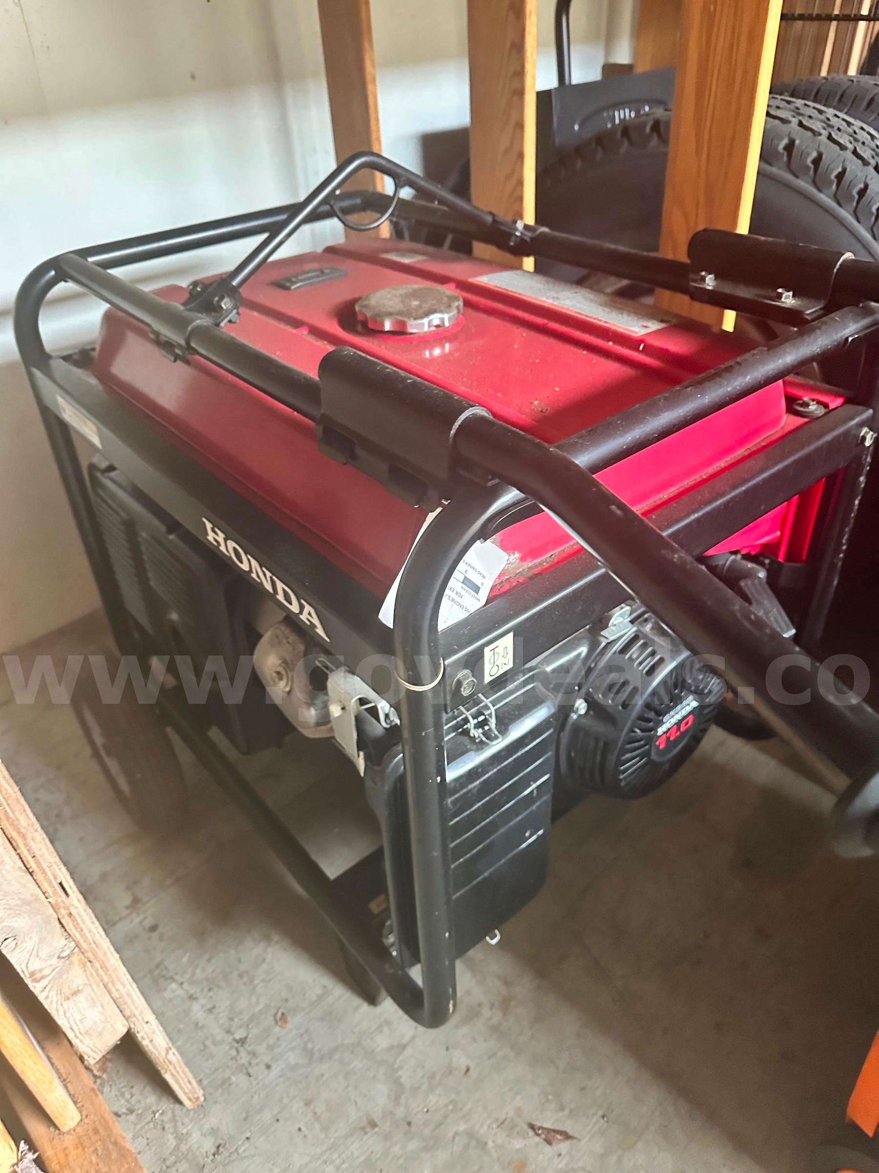 Honda EB5000X Portable industrial Generator Honda EB5000X Government Surplus Auction - Photo #4