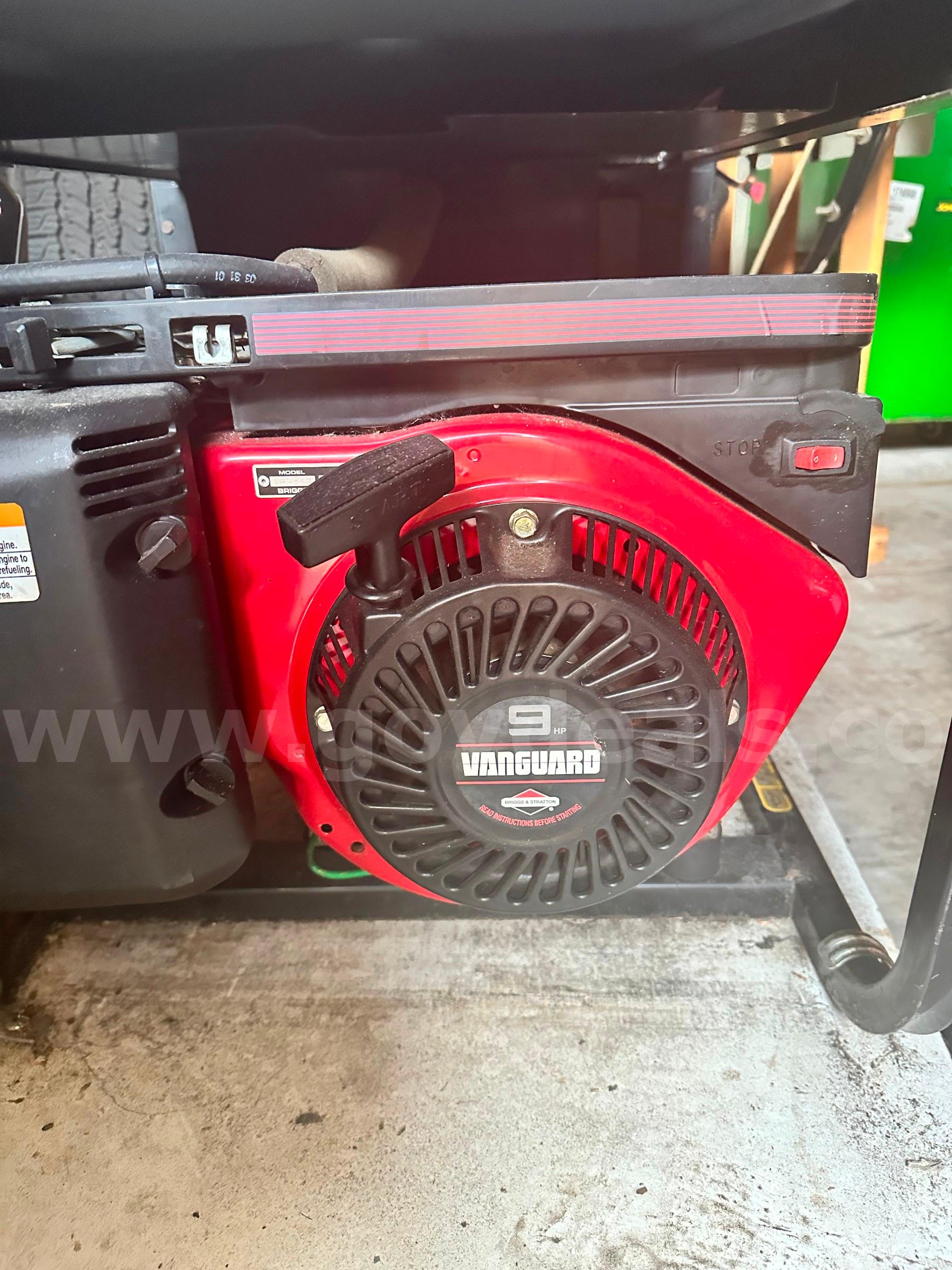 9 HP Stratton Vanguard Commercial Generator