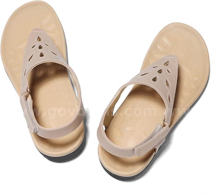 Brand New - Womens Arch Support Sandals Orthotic, Beige, Size 8.5 - Shipping Available   Government Surplus Auction - Primary Photo