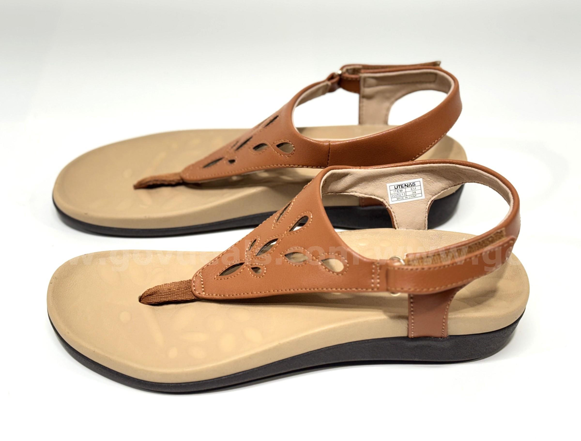 Brand New - Womens Arch Support Sandals Orthotic, Brown, Size 8.5 - Shipping Available   Government Surplus Auction - Photo #2