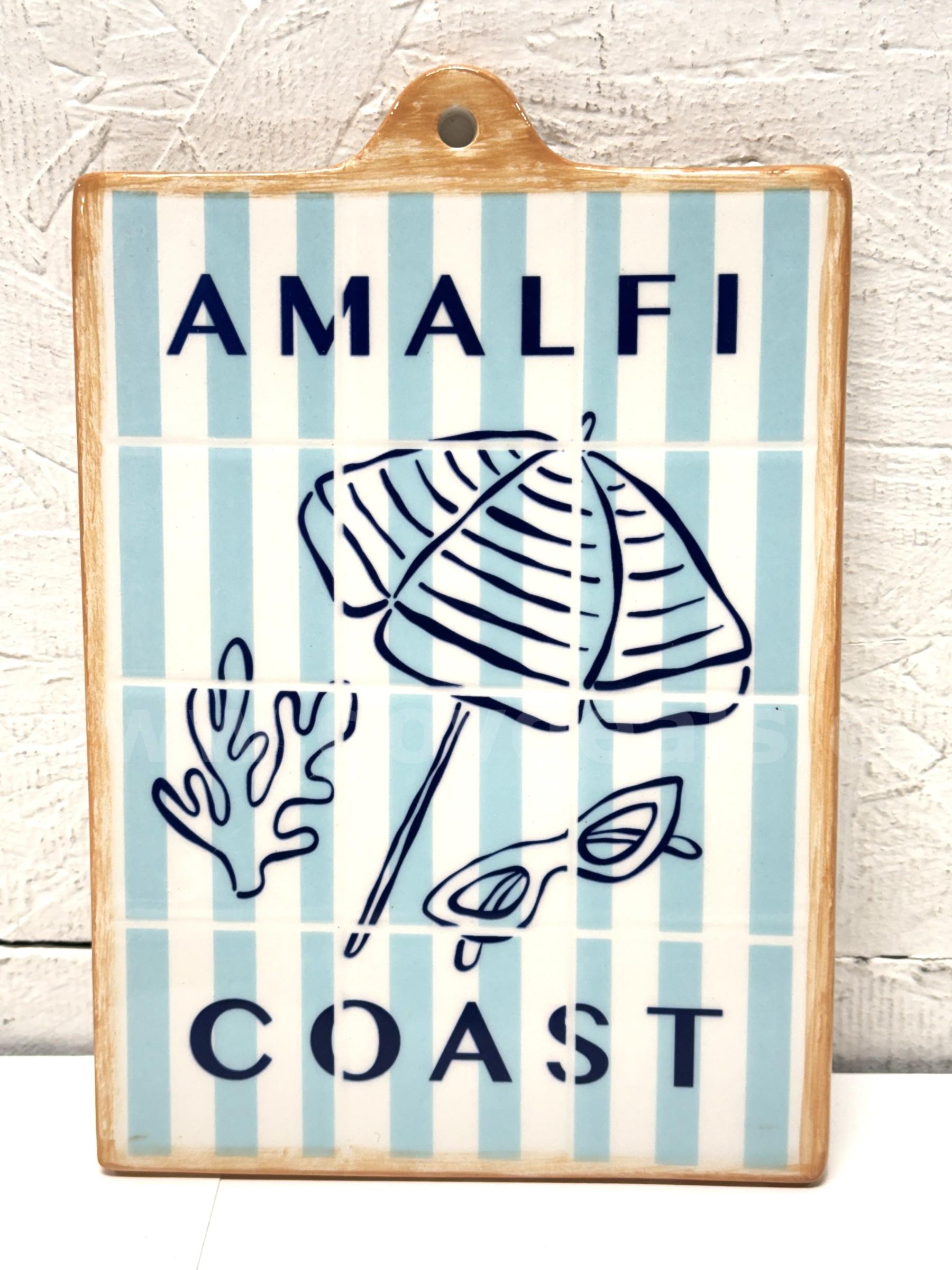 Brand New - 2PCS - Ceramic Wall Decor Boards Dolce Vita, Pink and Amelfi Coast, Blue - Shipping Available   Government Surplus Auction - Photo #3