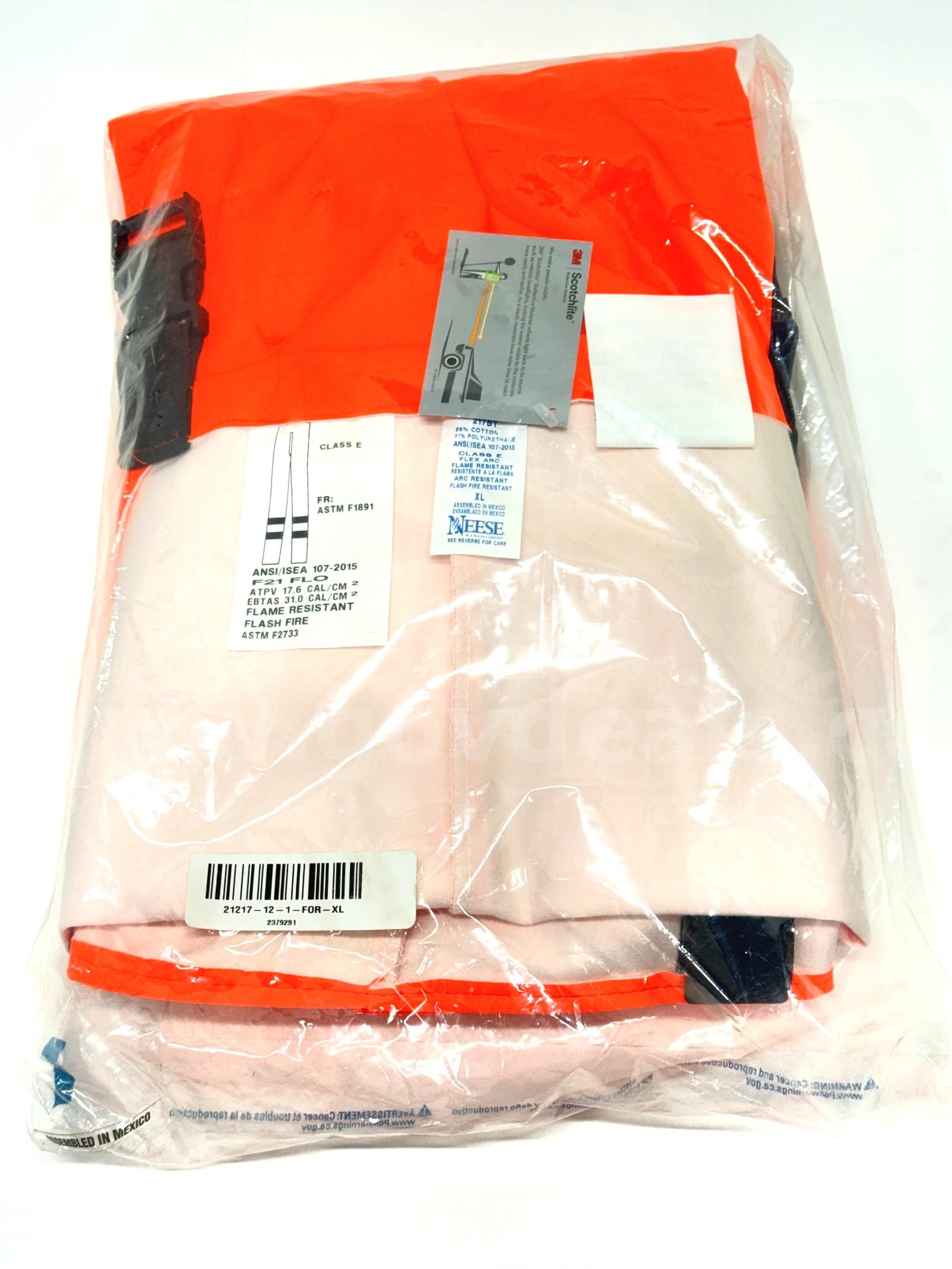 Brand New - High Visibility FR - Bib Style Trousers - ANSI Class E - 217BT, Size XL - Shipping Available  217BT Government Surplus Auction - Photo #4