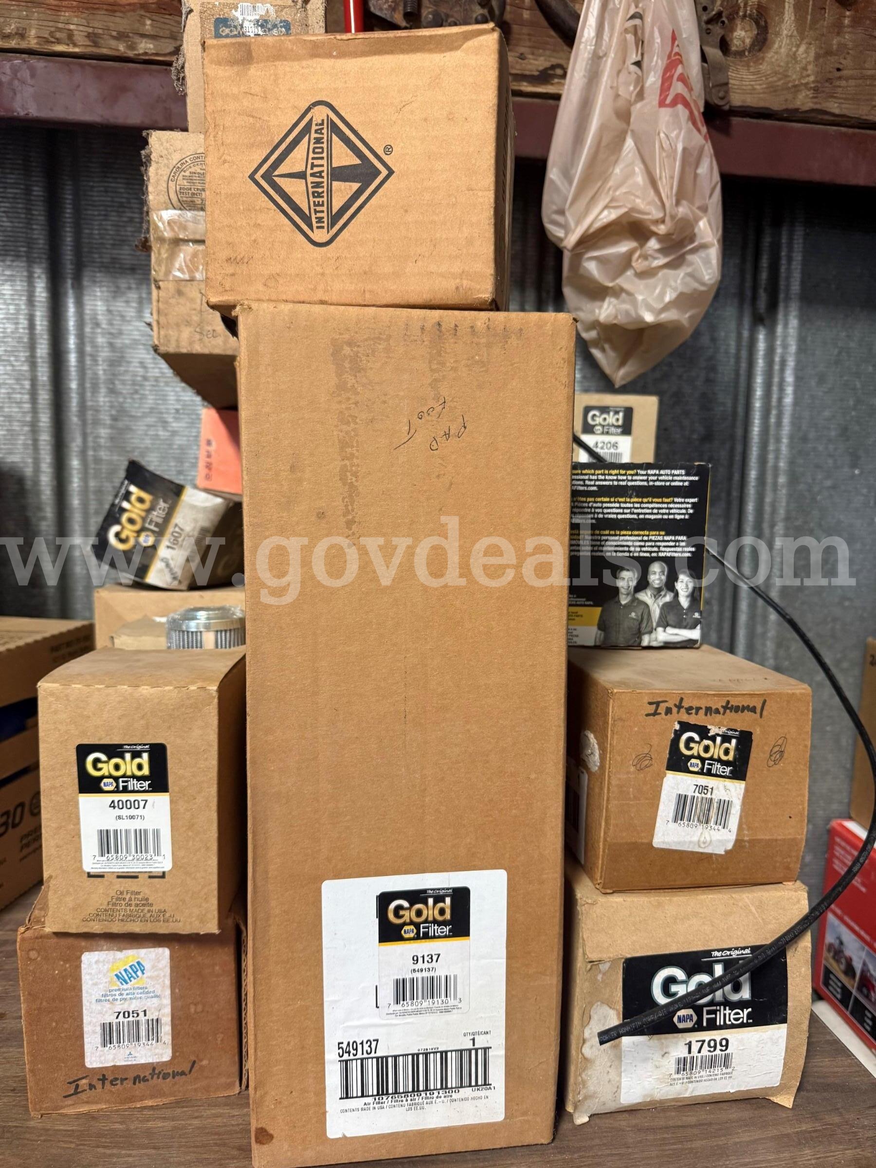 Air and Oil Filters   Government Surplus Auction - Primary Photo