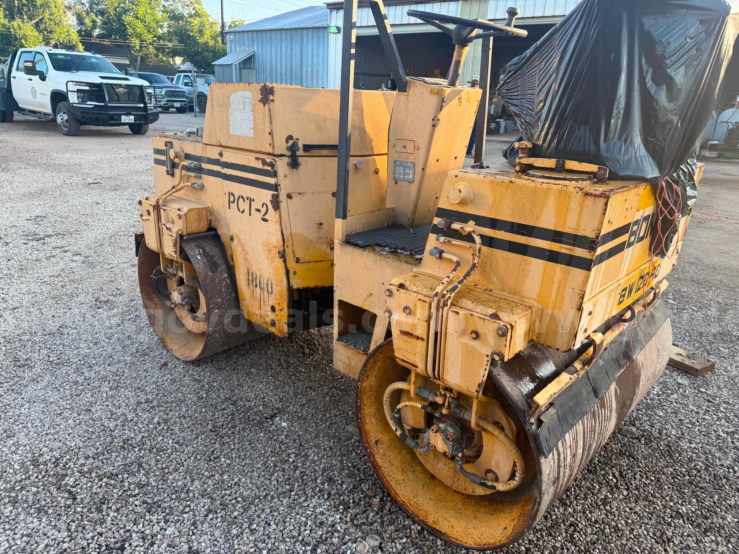 1983 Bomag Tandem Steel Roller
