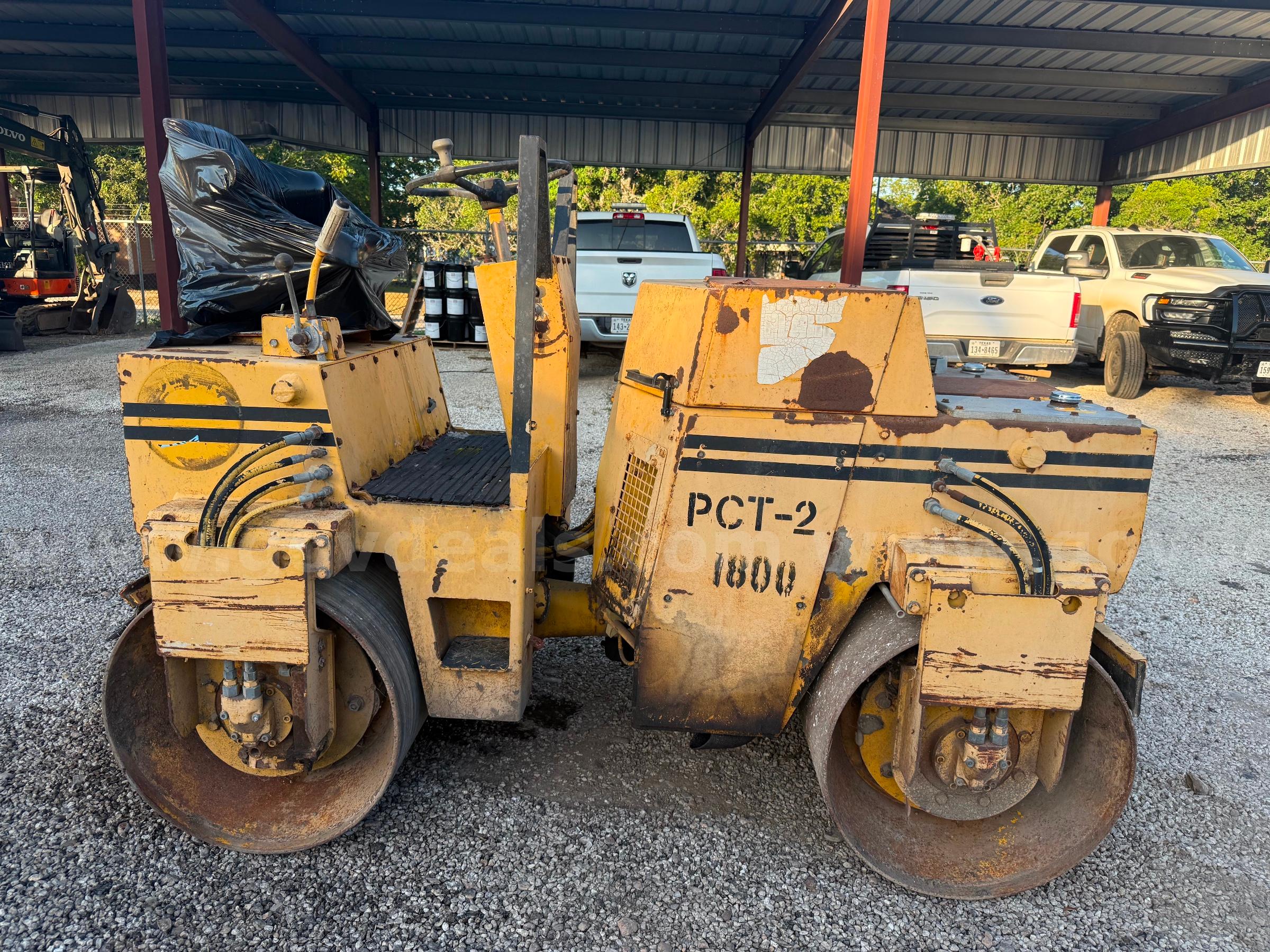 1983 Bomag Tandem Steel Roller Bomag BW 120 AD Government Surplus Auction - Photo #3