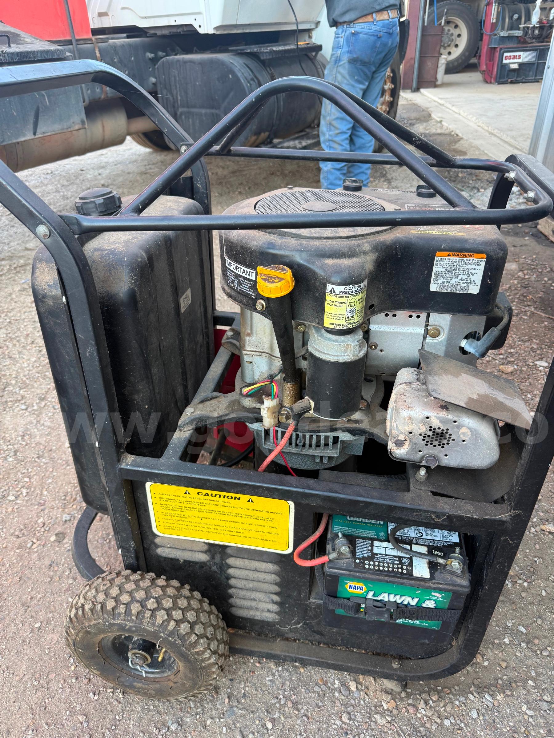 All Pro Power Equipment Generator 7500watts All Pro Power  Government Surplus Auction - Photo #2