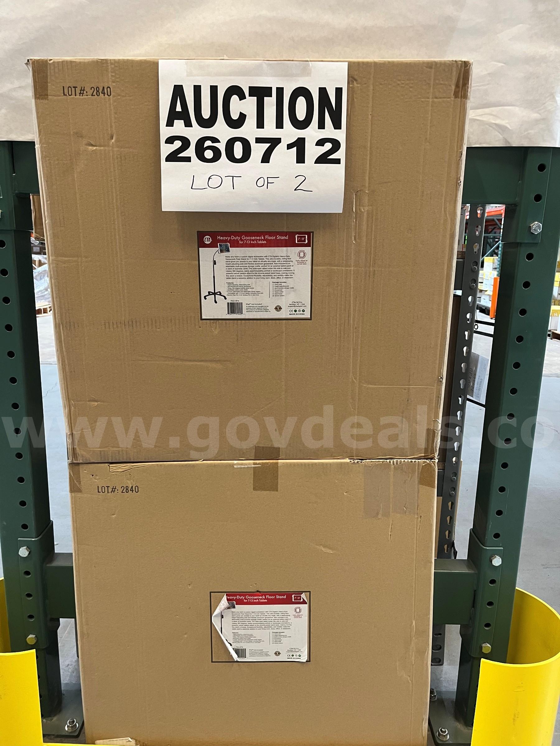 Tablet Stand CTA Digital PAD-HFS Government Surplus Auction - Primary Photo