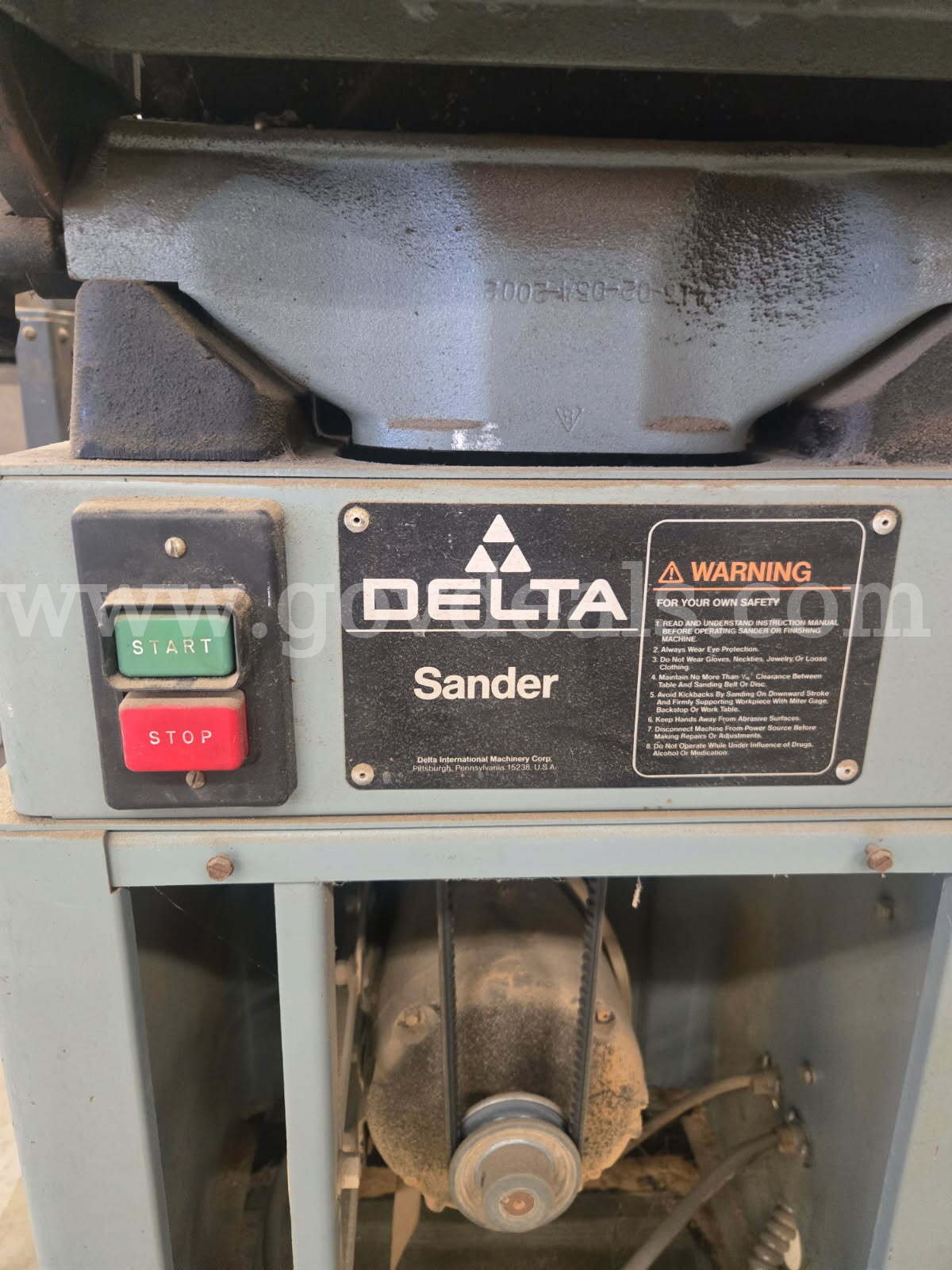 Delta Combo Sander Delta  Government Surplus Auction - Photo #4