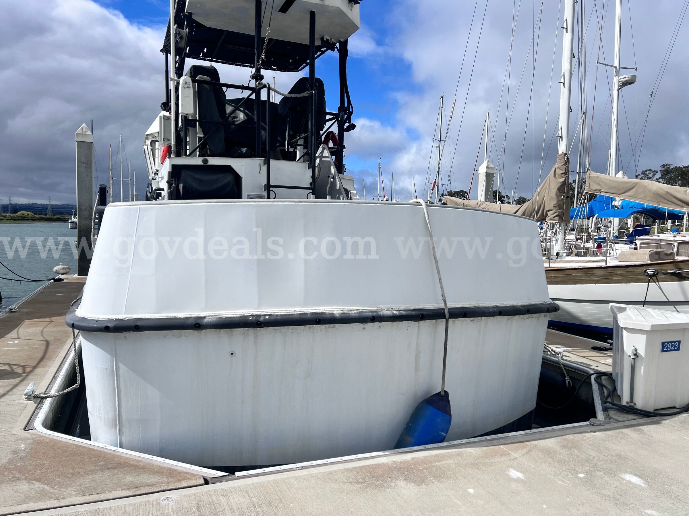 1992  Textron Motor Life Boat - 47 Foot Textron  Government Surplus Auction - Photo #5