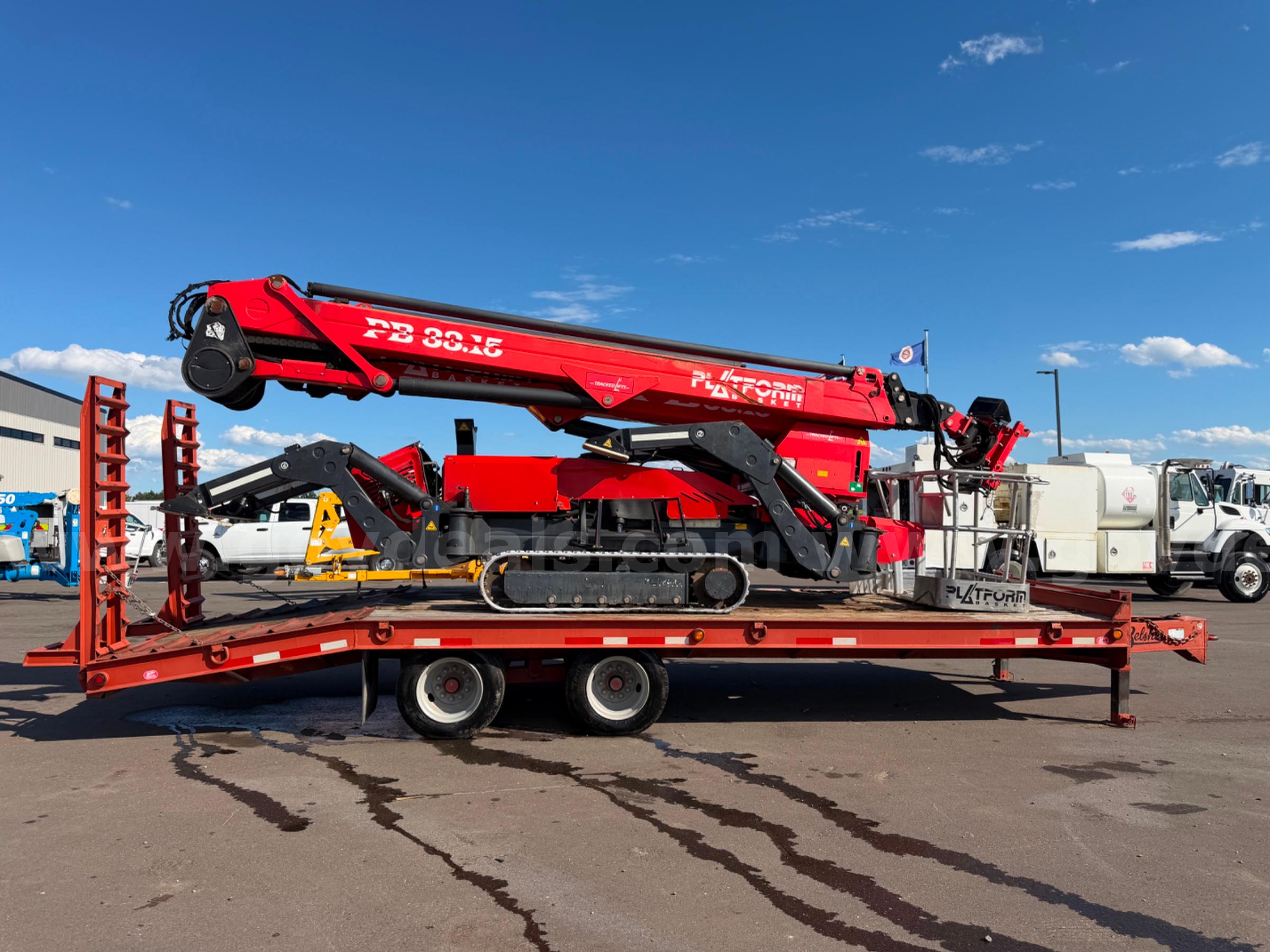 PLATFORM BASKET PB 33 15 TRACK LIFT