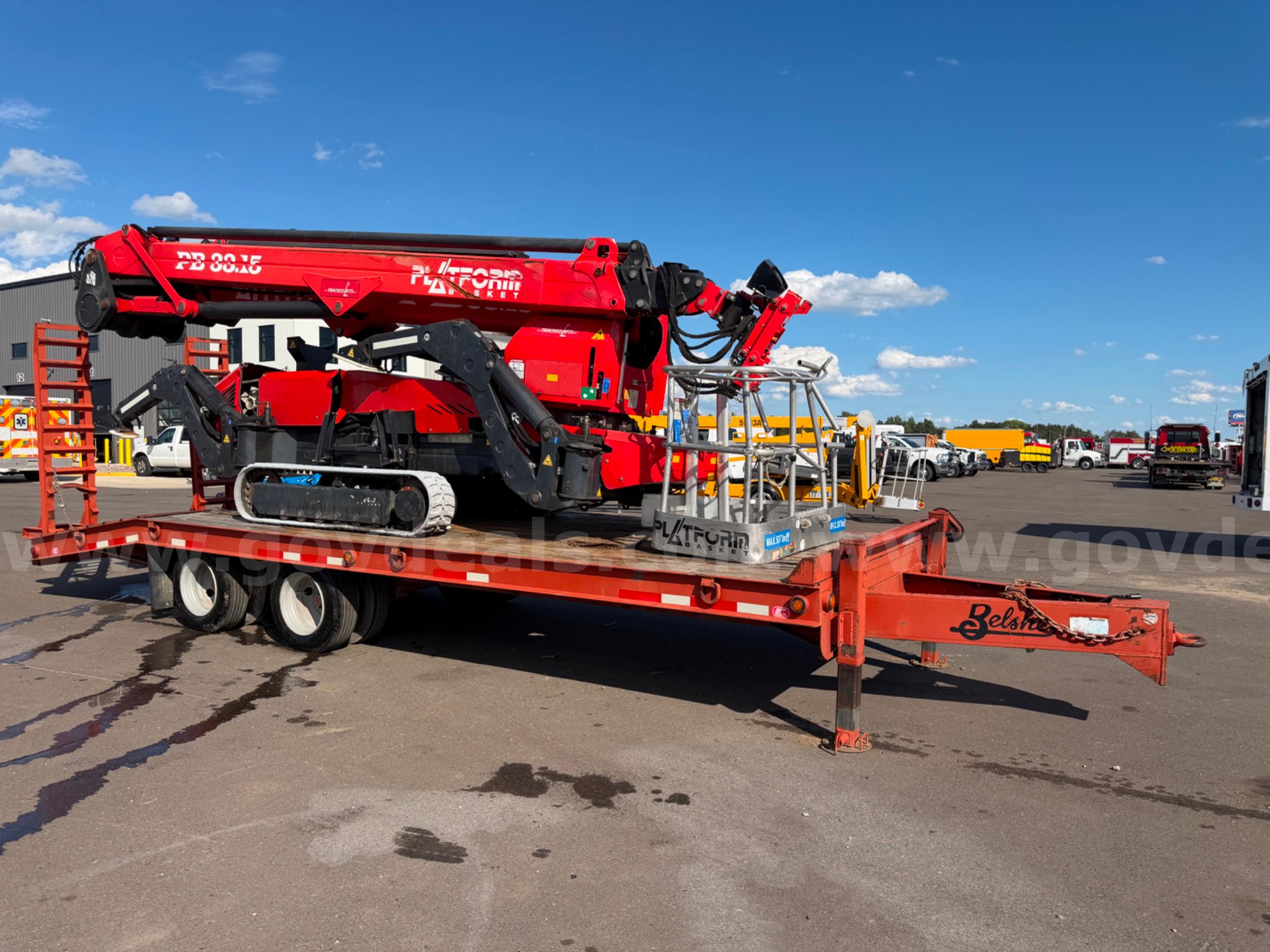 PLATFORM BASKET PB 33 15 TRACK LIFT PLATFORM BASKET PB 33-15 Government Surplus Auction - Photo #4