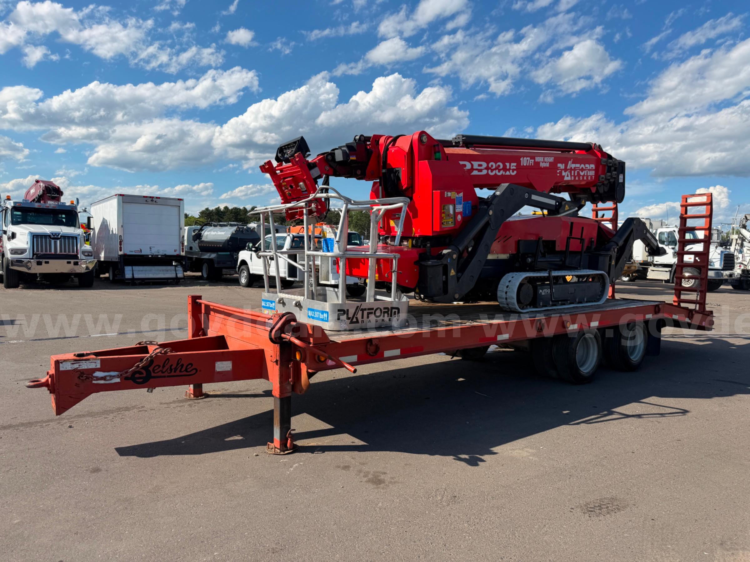 PLATFORM BASKET PB 33 15 TRACK LIFT PLATFORM BASKET PB 33-15 Government Surplus Auction - Photo #5