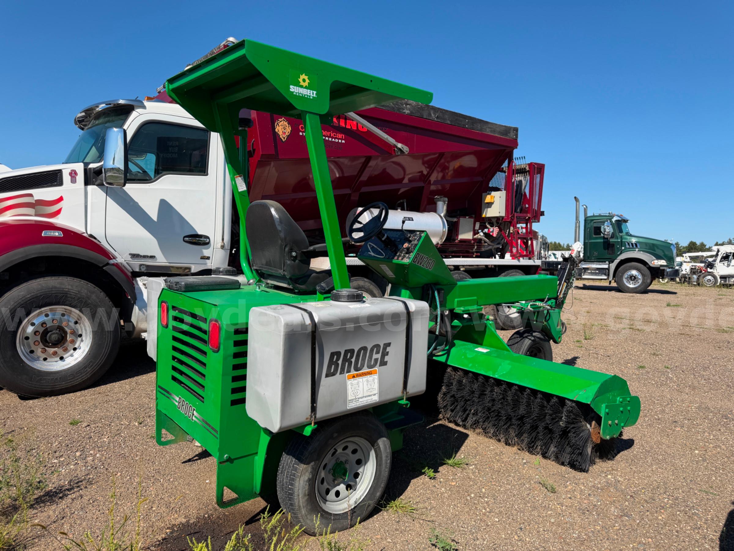 2019 BROCE BW260 SWEEPER BROCE BW260 Government Surplus Auction - Photo #4