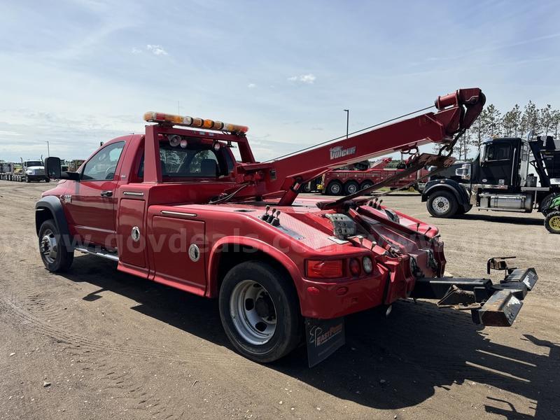 2009 DODGE RAM 4500 SLT VULCAN WRECKER TOW TRUCK RAM RAM 4500 Government Surplus Auction - Photo #2