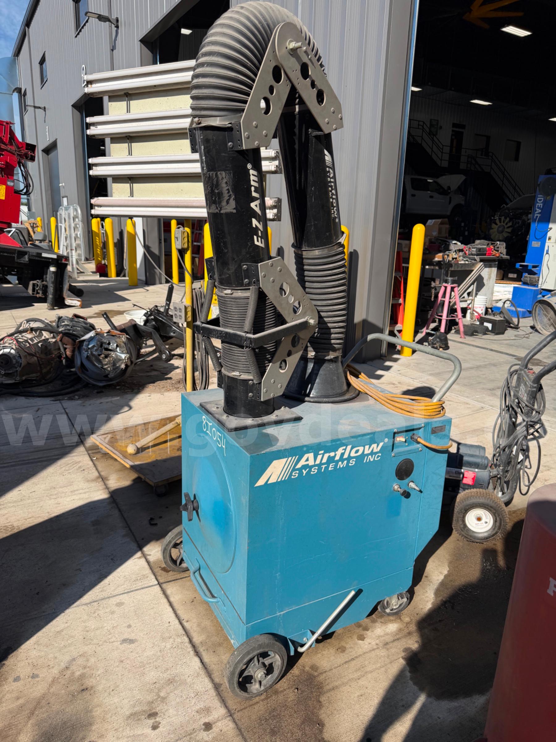 Airflow Systems Welding smoke dust collector Airflow PCH1 Government Surplus Auction - Photo #2