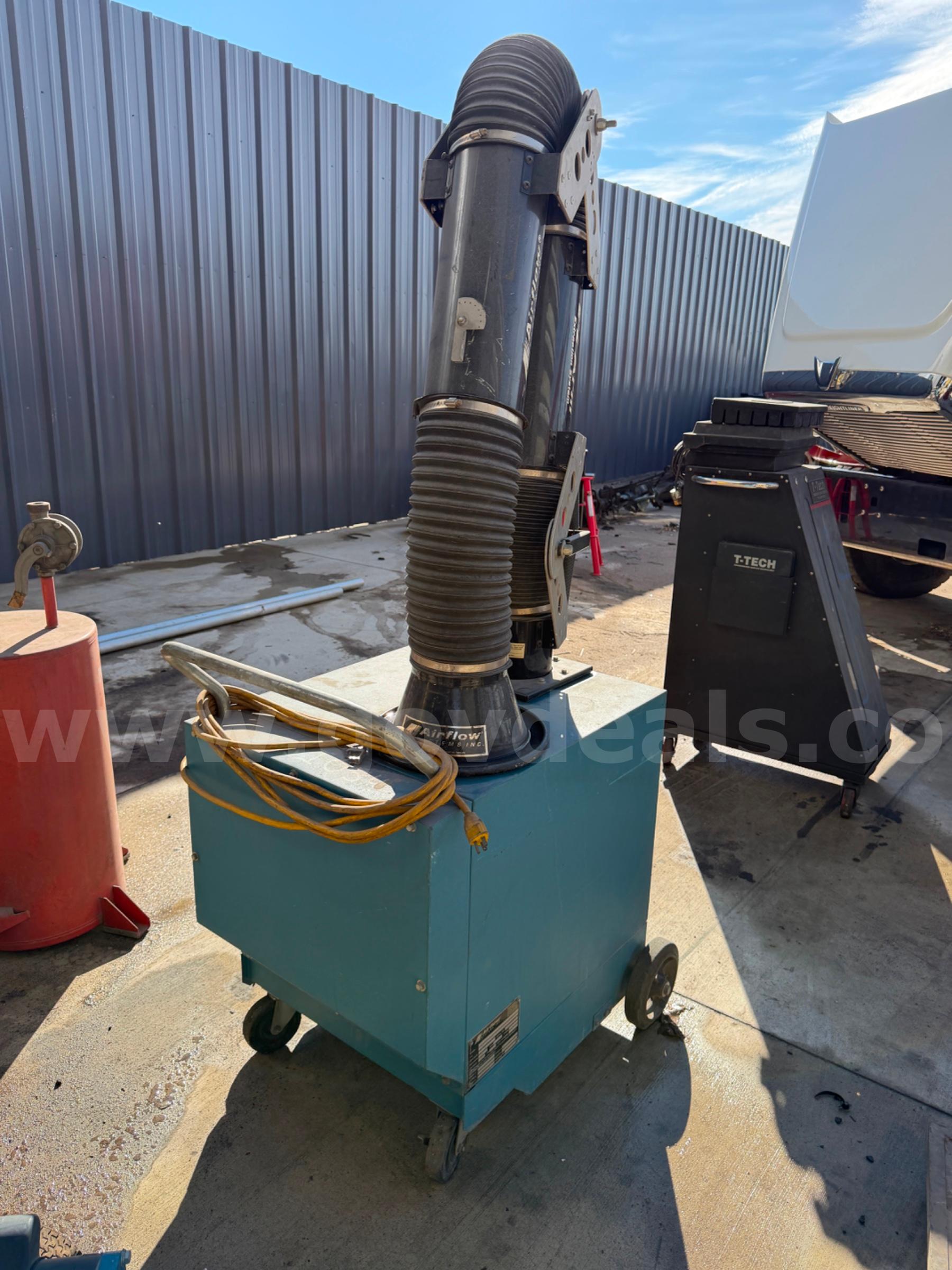 Airflow Systems Welding smoke dust collector Airflow PCH1 Government Surplus Auction - Photo #4