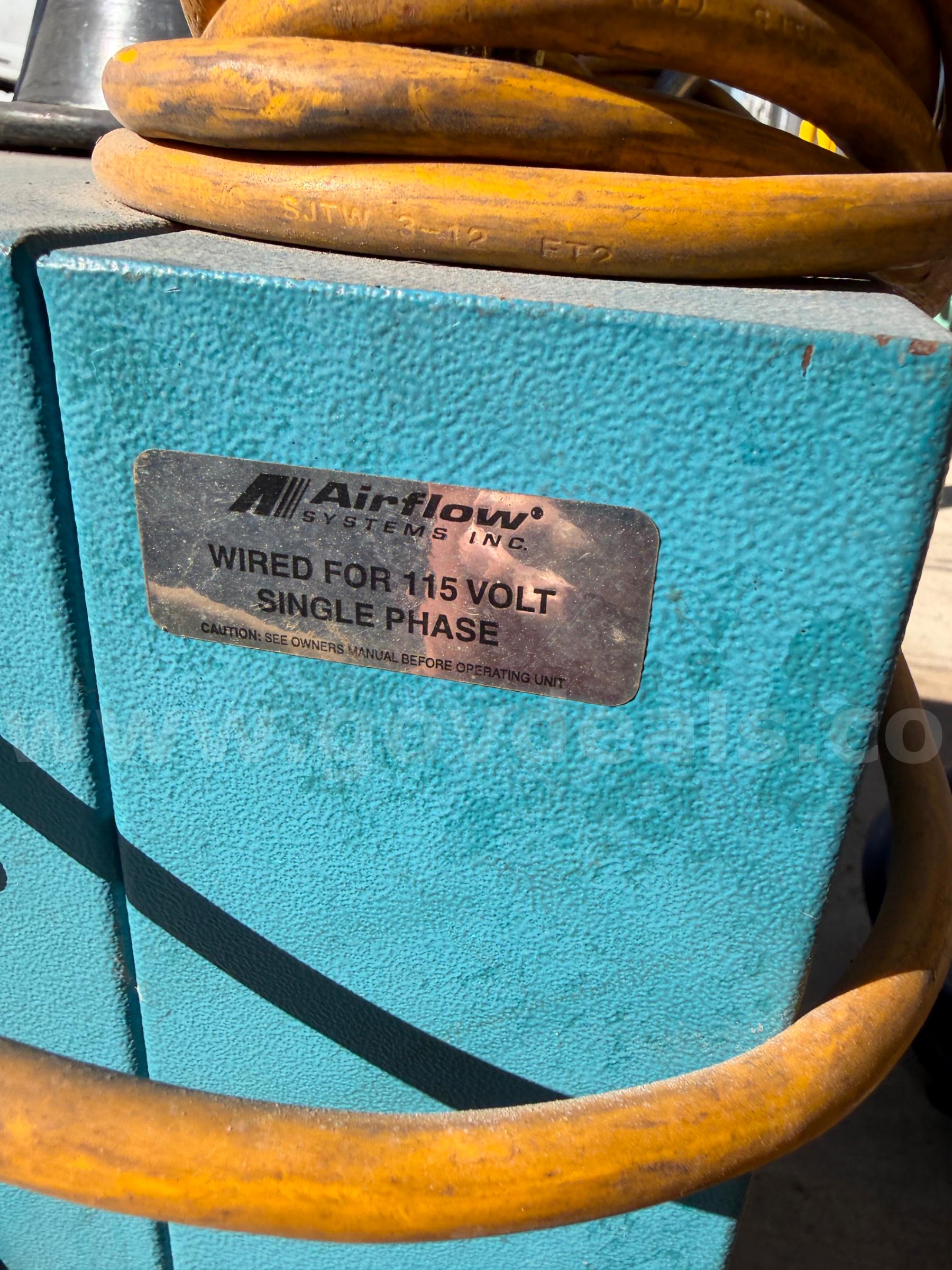 Airflow Systems Welding smoke dust collector Airflow PCH1 Government Surplus Auction - Photo #5