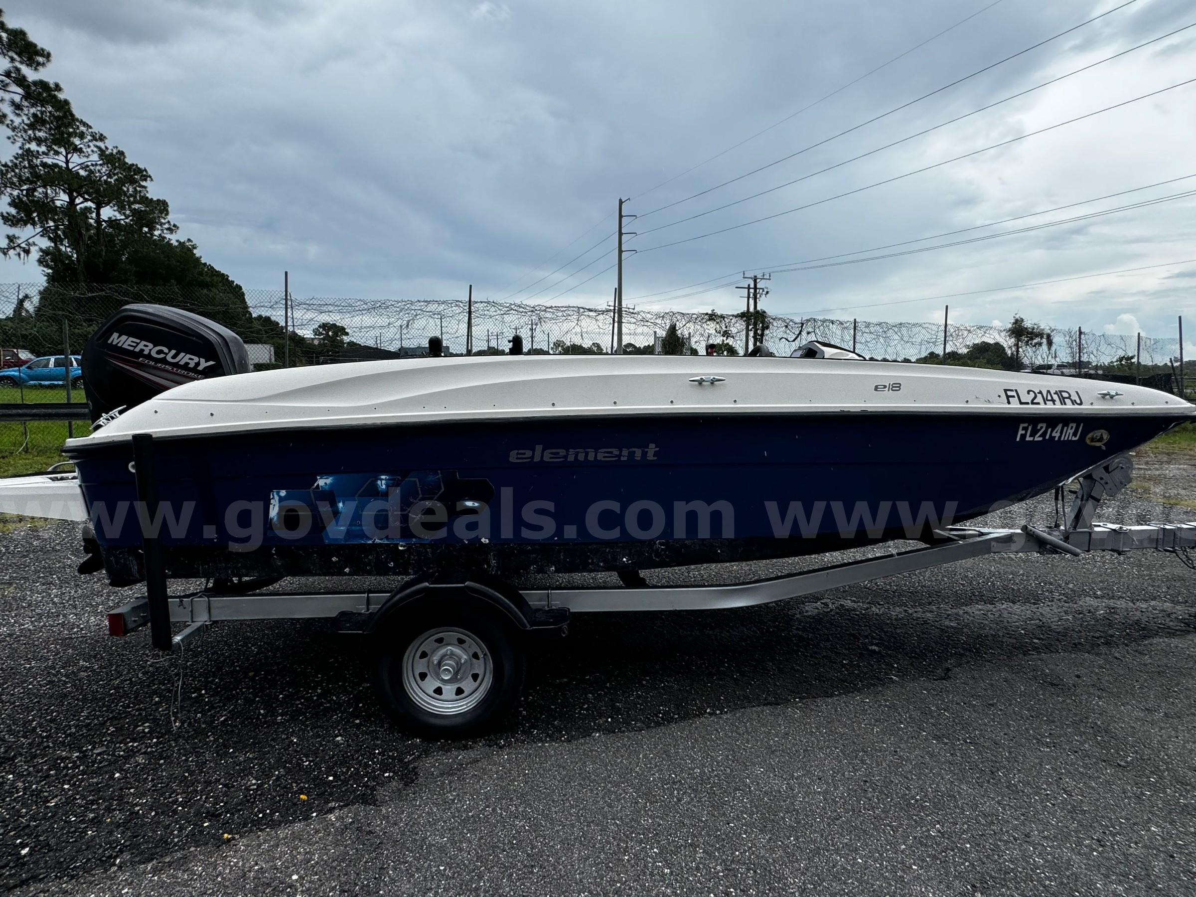 2017 Bayliner Element E18 Bayliner e18 Government Surplus Auction - Photo #2