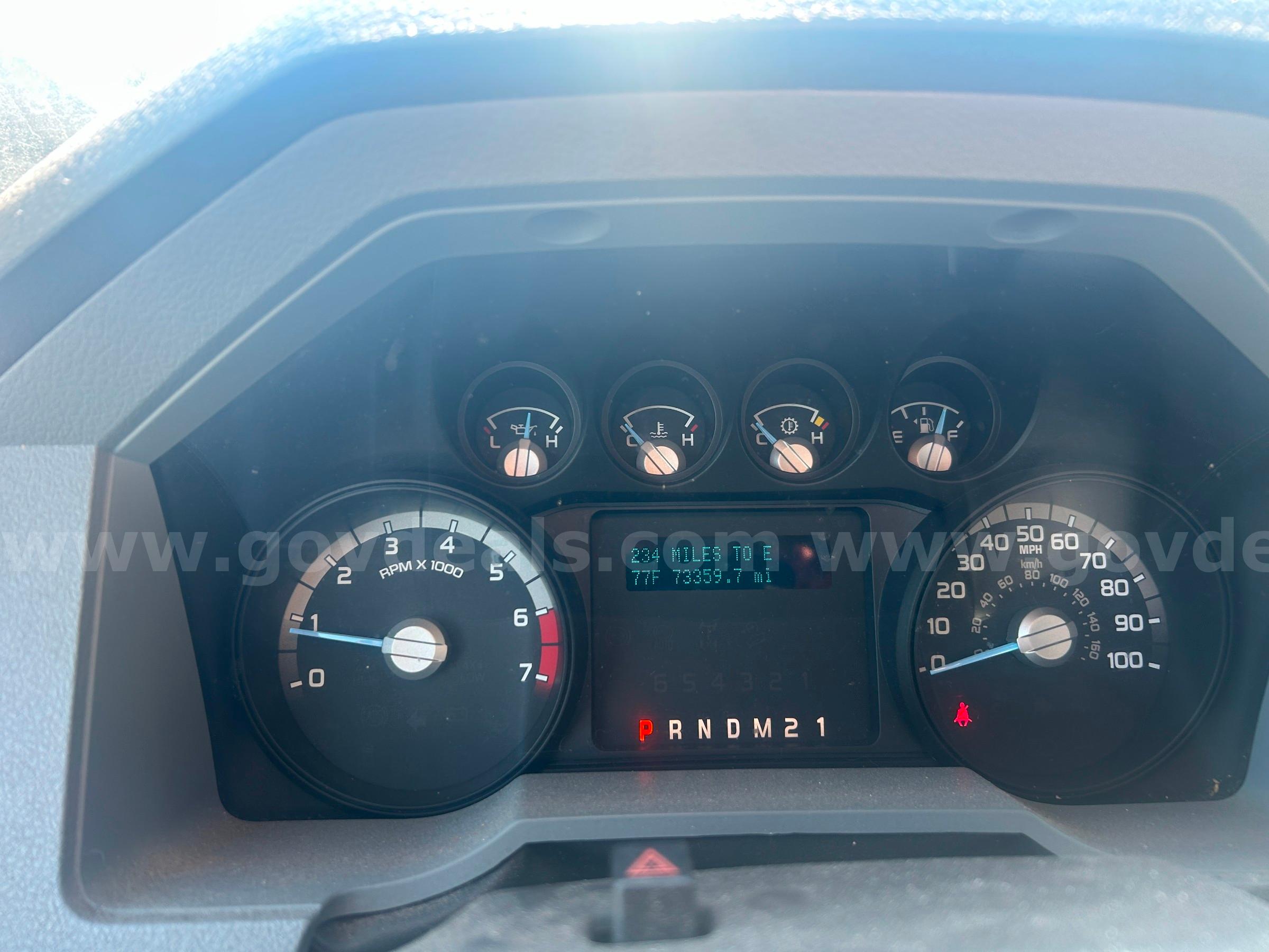 2012 Ford F-250 SD Ford F-250 Government Surplus Auction - Photo #5