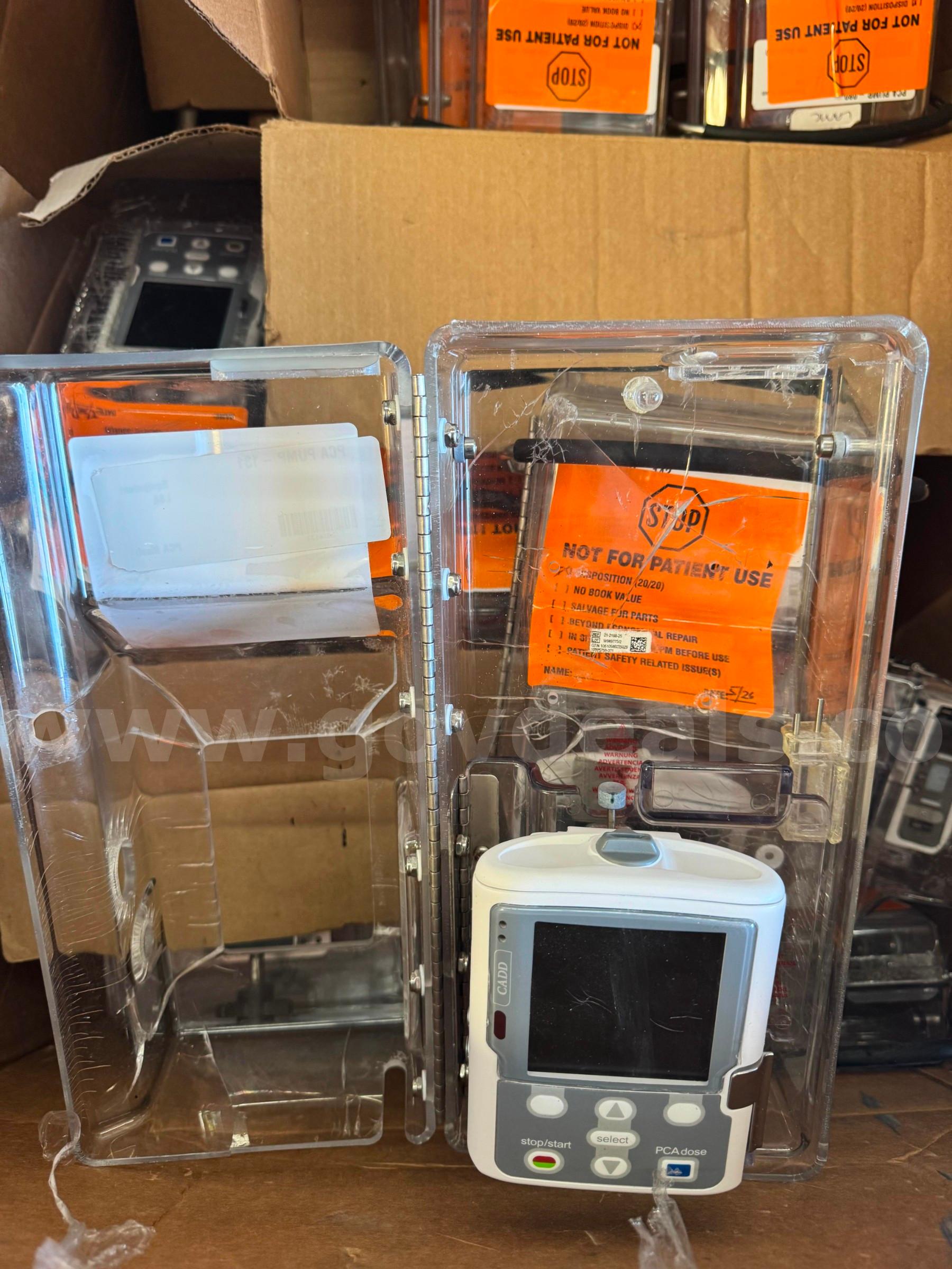 40 PCS CADD SOLIS 2110 INFUSION PUMP  2110 Government Surplus Auction - Photo #3