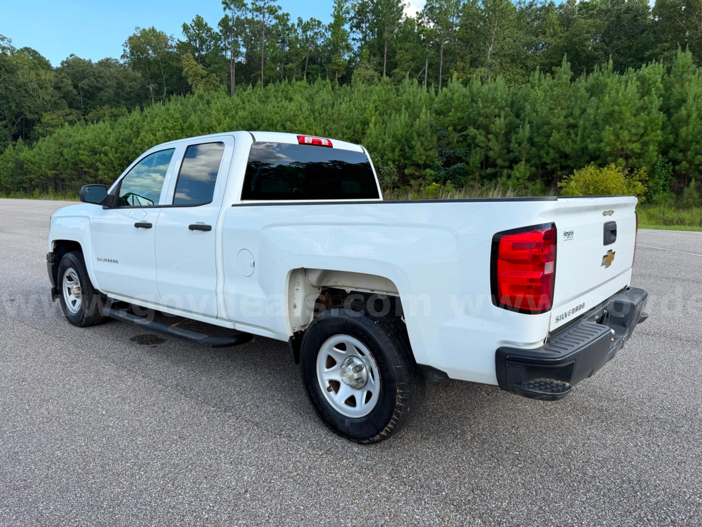 2014 Chevrolet Silverado 1500 Work Truck 1WT Double Cab 2WD Chevrolet Silverado Government Surplus Auction - Photo #3