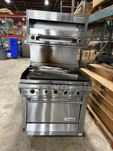 Flat Top Commercial Oven Garland  Government Surplus Auction - Photo #2