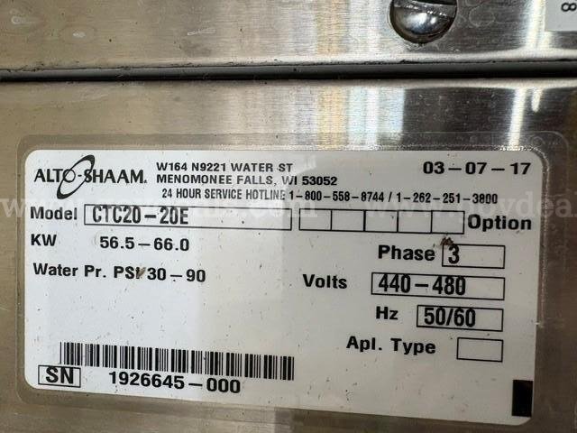 Electric Oven with Pan Rack Alto-Shaam 5017976 Government Surplus Auction - Photo #4